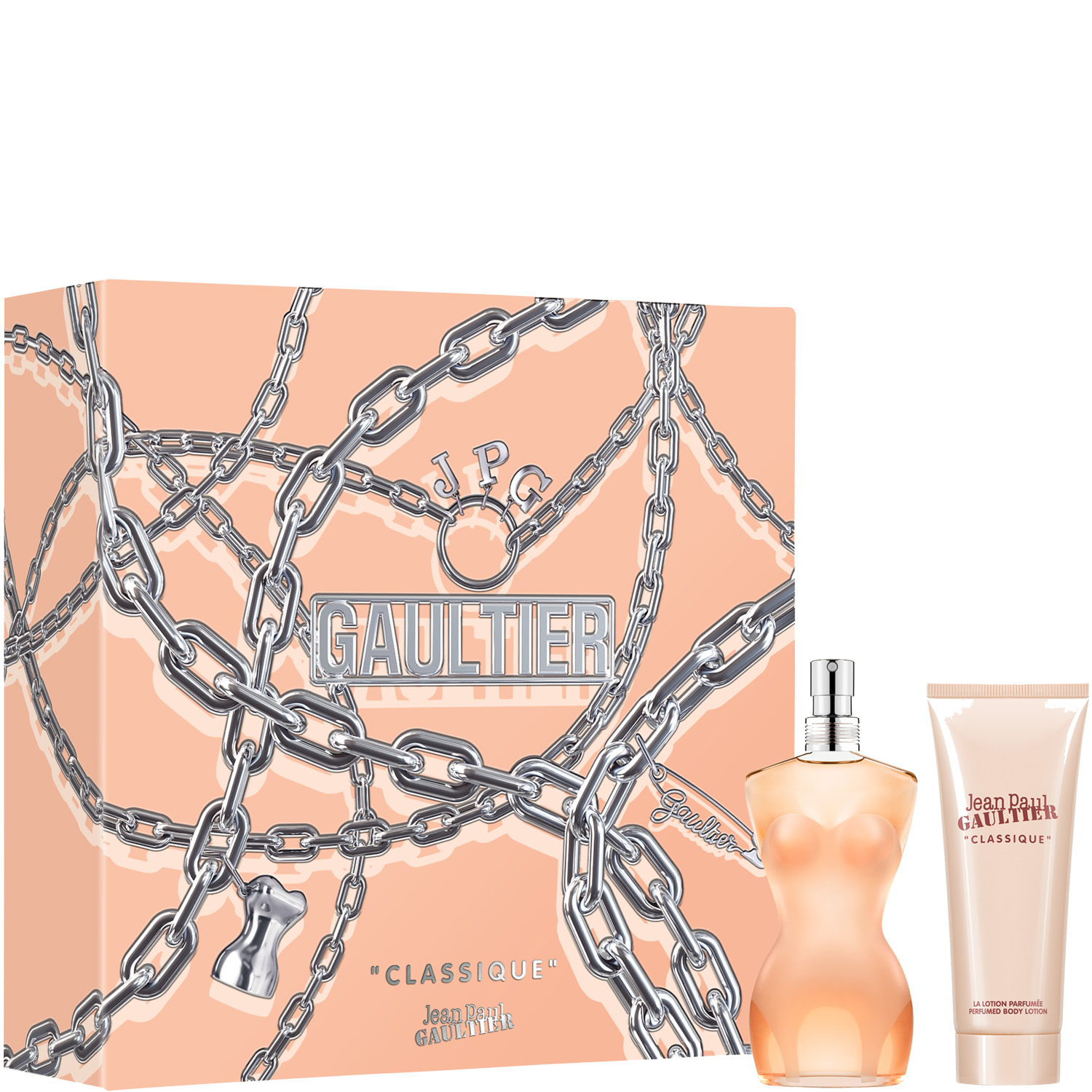 Jean Paul Gaultier Classique Set Eau de Toilette 50ml & Body Lotion 75ml