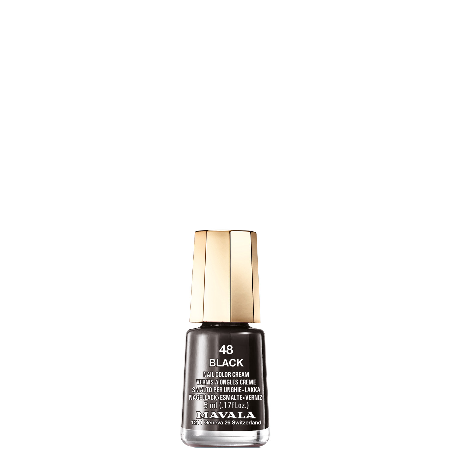Mavala Nagellack Black Nr. 48 5ml