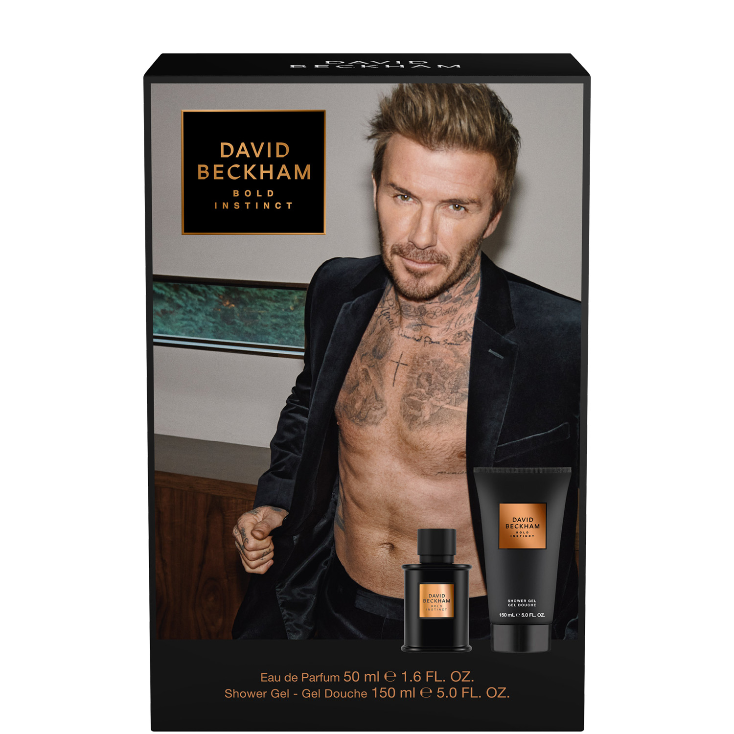 David Beckham Bold Instinct Set Eau de Parfum 50ml & Shower Gel 150ml