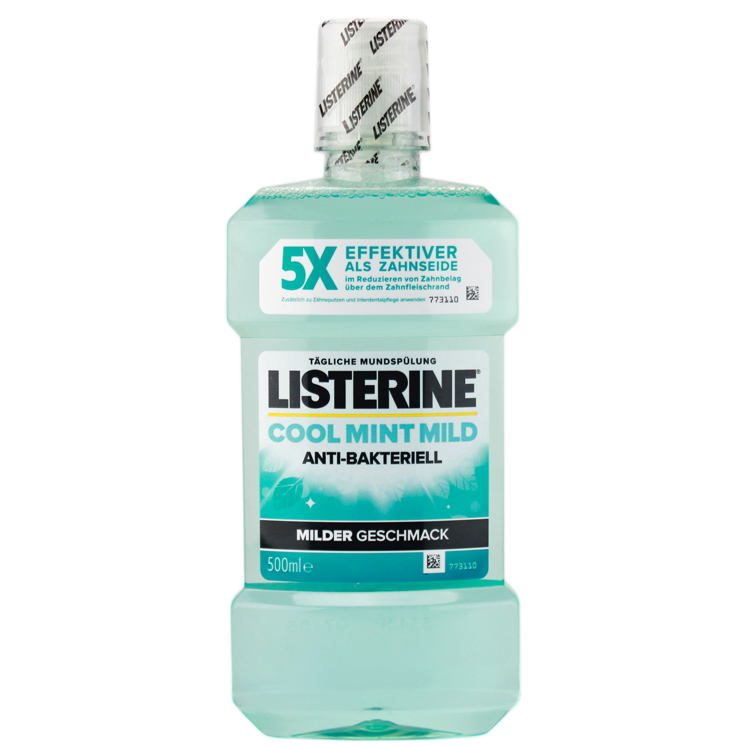 Listerine Cool Mint Mundspülung Milder Geschmack 500ml