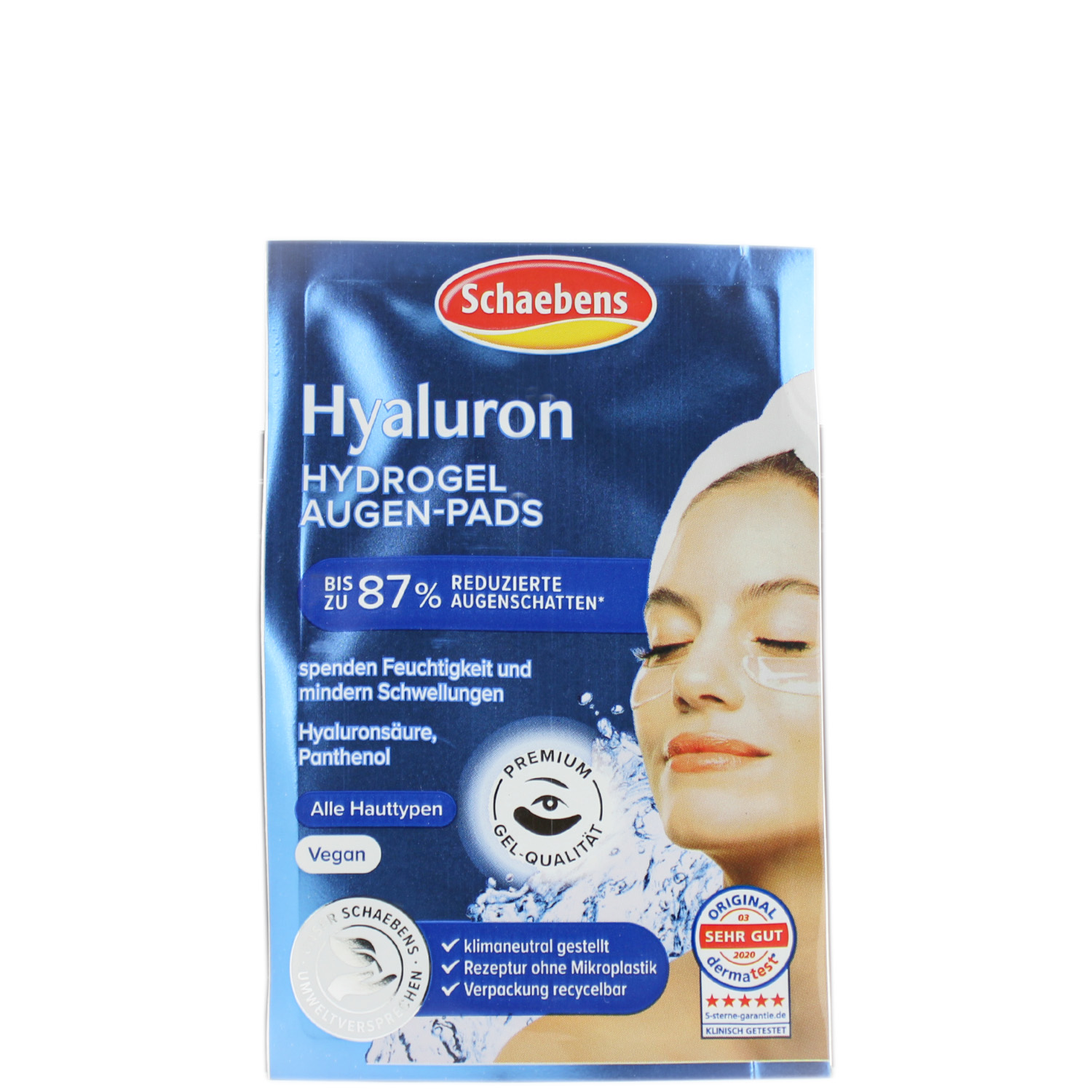 Schaebens Hyaluron Hydrogel Augen-Pads 1 Paar Schaebens Hyaluron Hydrogel Augen-Pads 1 Paar