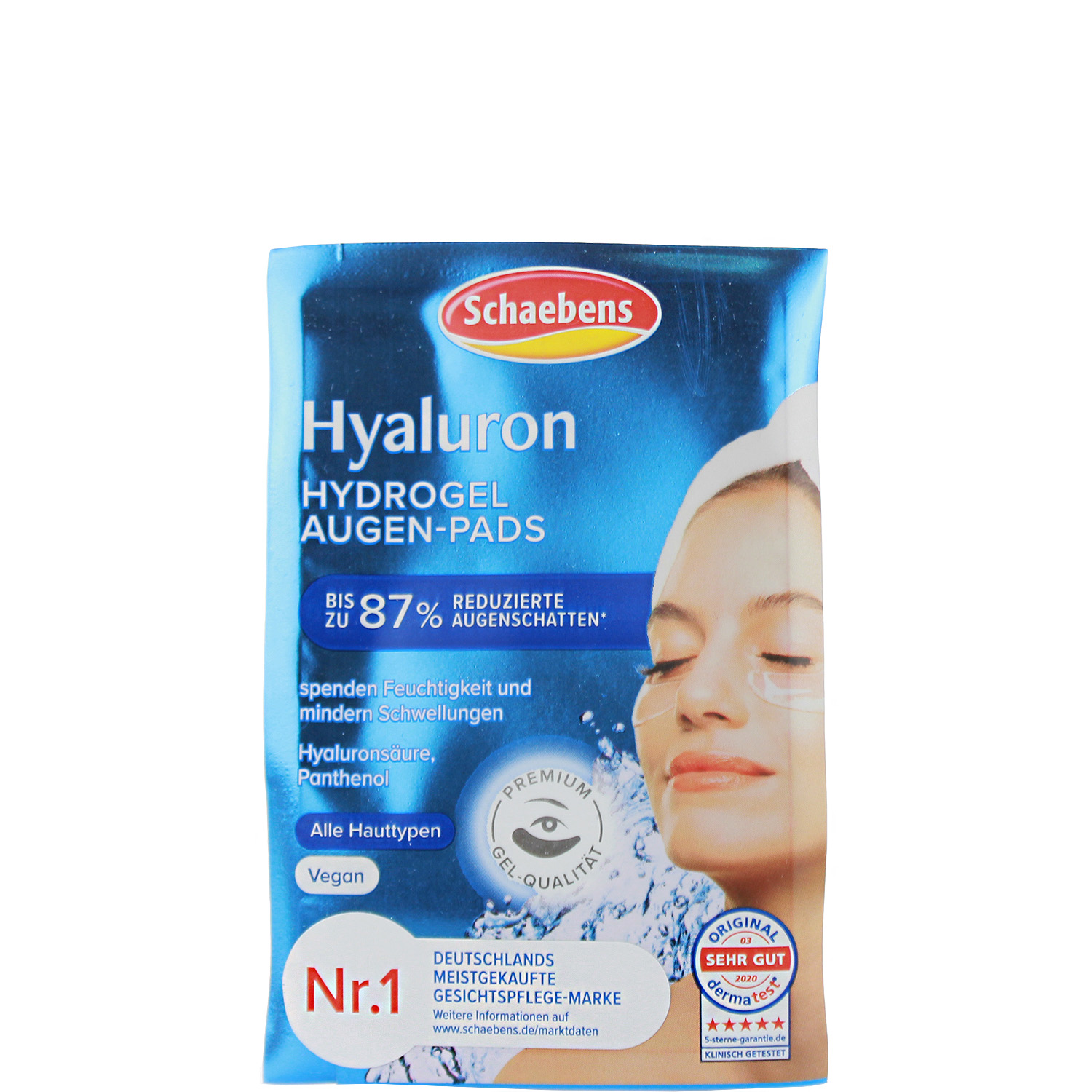 Schaebens Hyaluron Hydrogel Augen-Pads 1 Paar