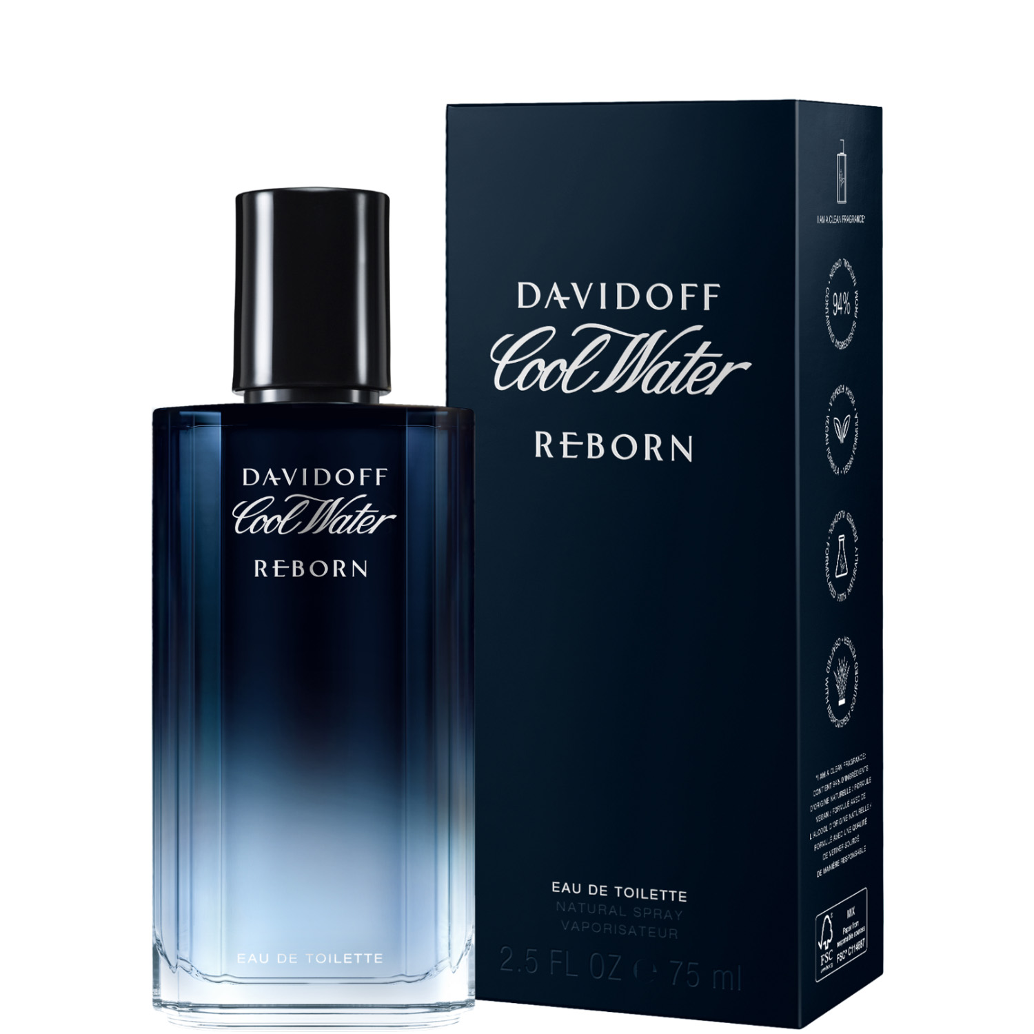 Davidoff Cool Water Reborn Eau de Toilette 75ml