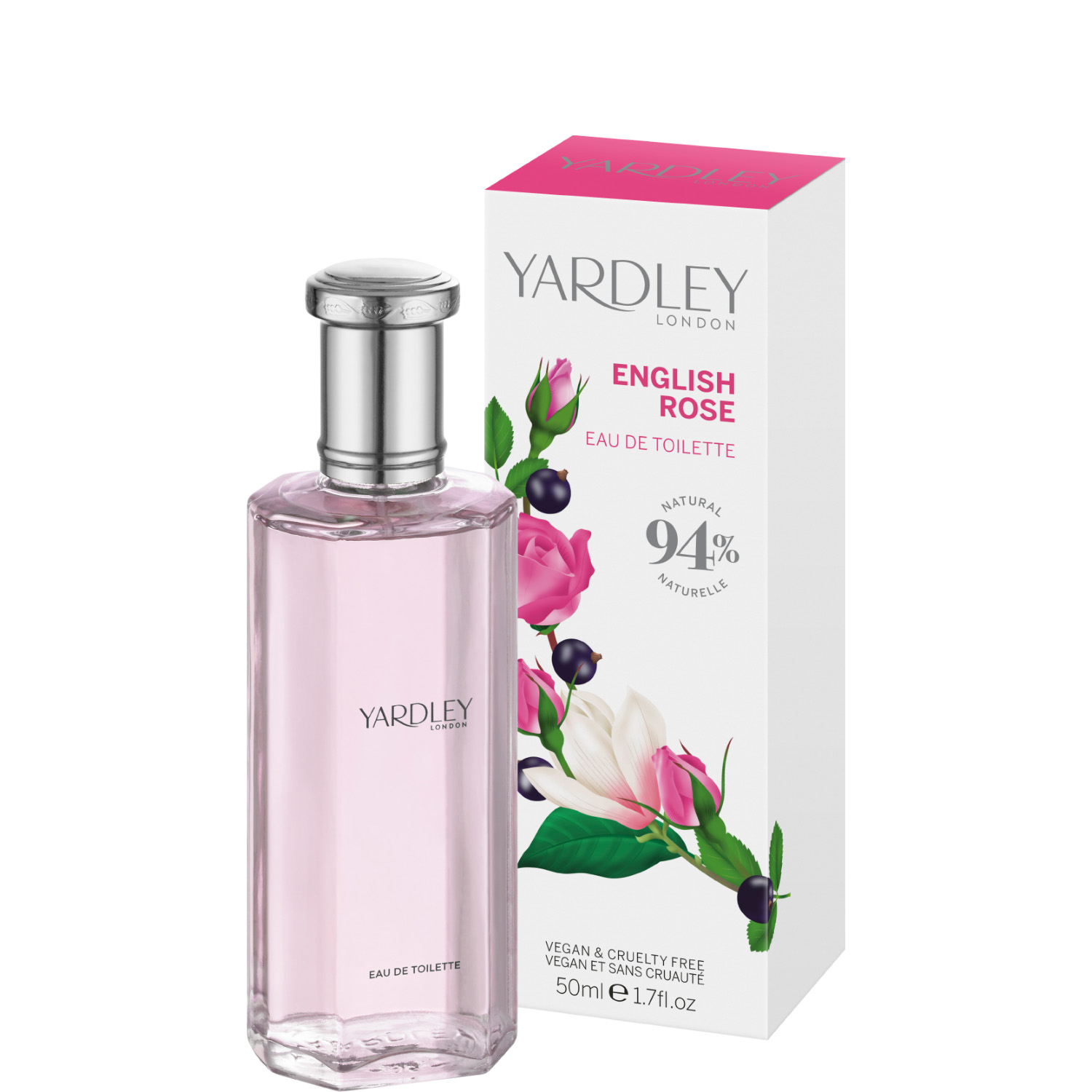 Yardley English Rose Eau de Toilette 50ml