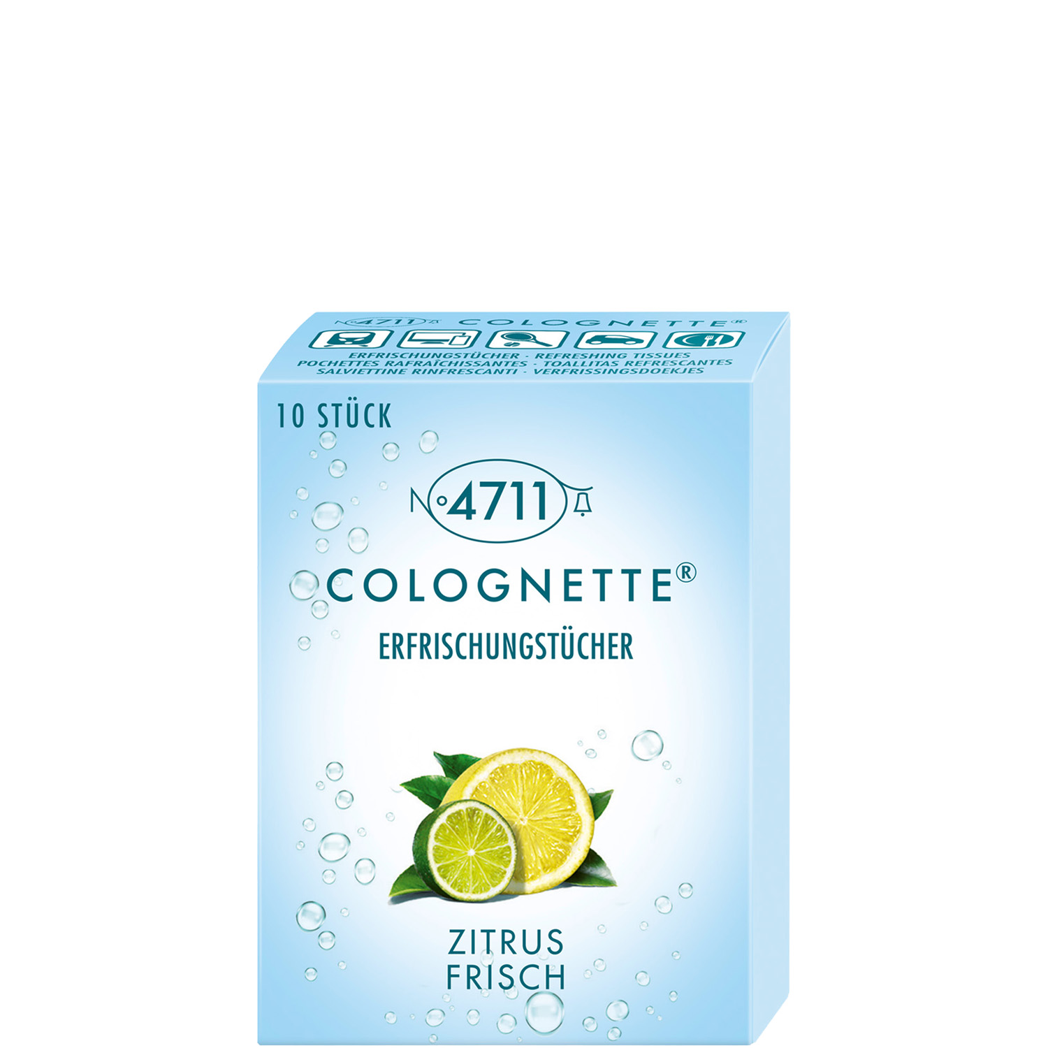 4711 Echt Kölnisch Wasser Erfrischungstücher Zitrus Frisch