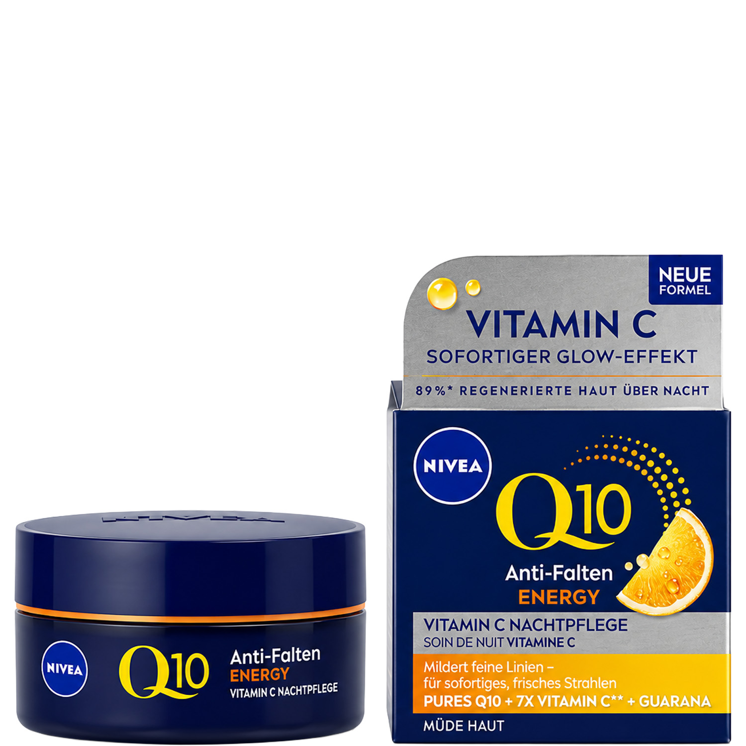 Nivea Q10 Anti-Falten Energy Vitamin C Nachtpflege 50ml