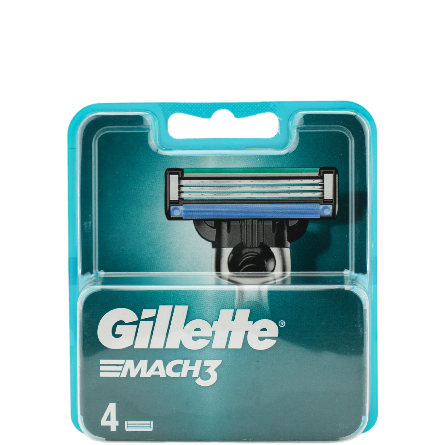 Gillette Mach3 Ersatzklingen 4er-Pack
