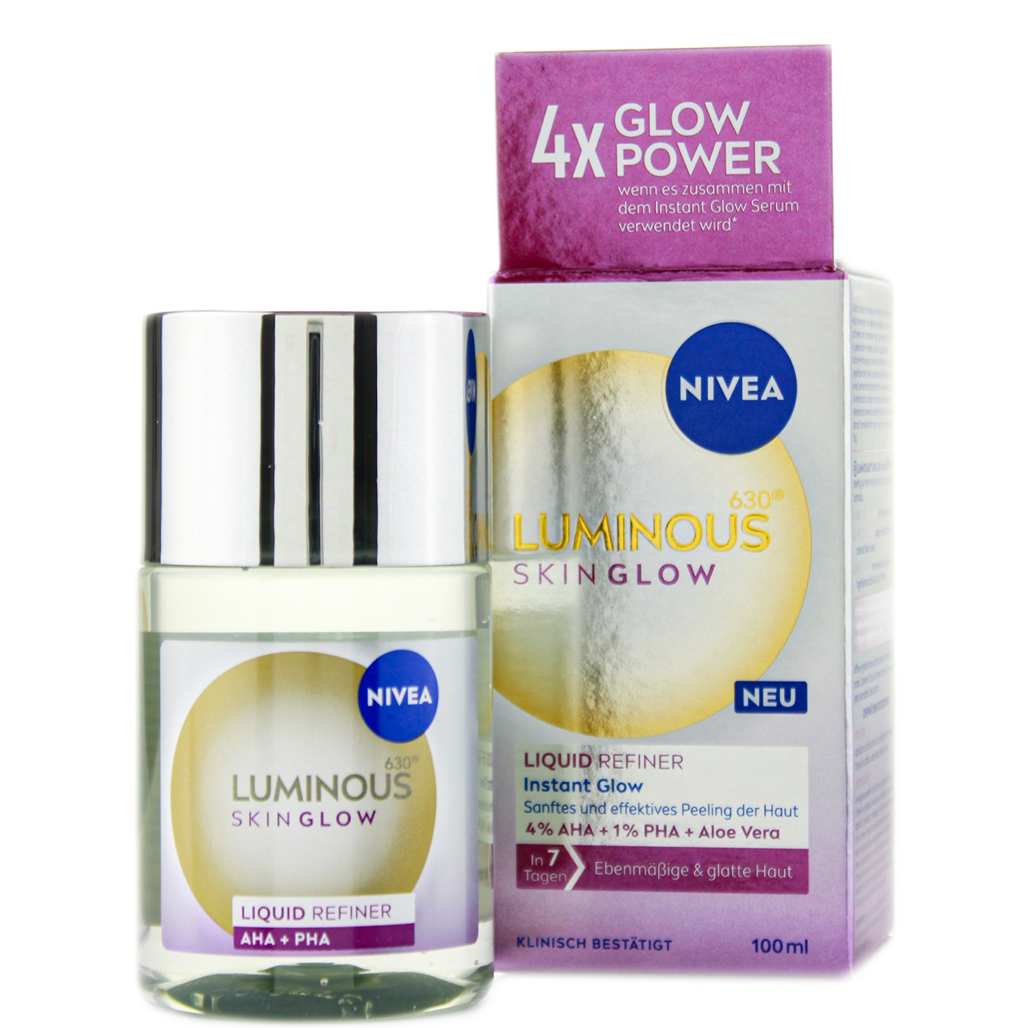Nivea Luminous 630° Skin Glow Liquid Refiner 100ml
