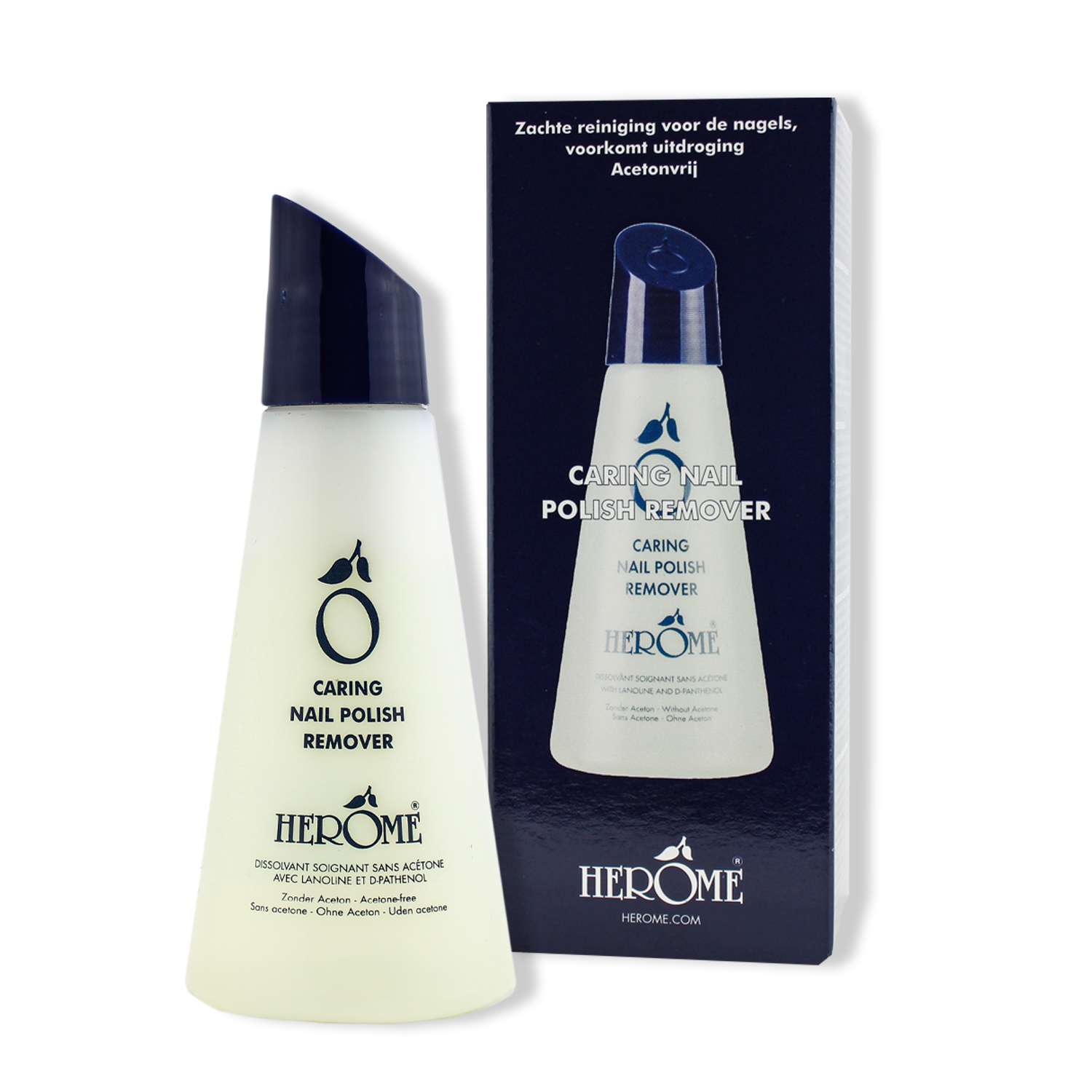 Herôme Caring Nail Polish Remover (Nagellackentferner) 120ml