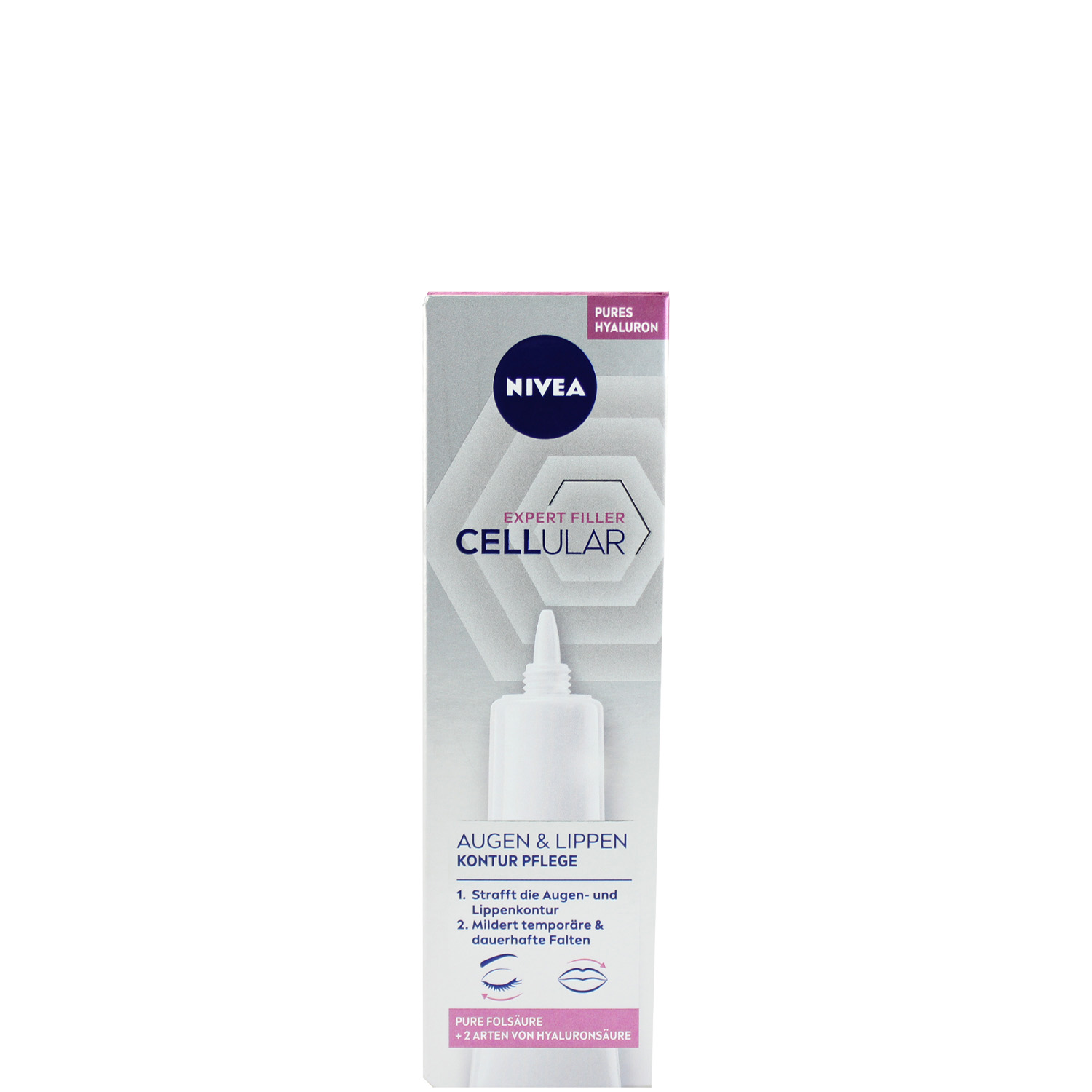 Nivea Cellular Expert Filler Augen & Lippen Kontur Pflege 15ml