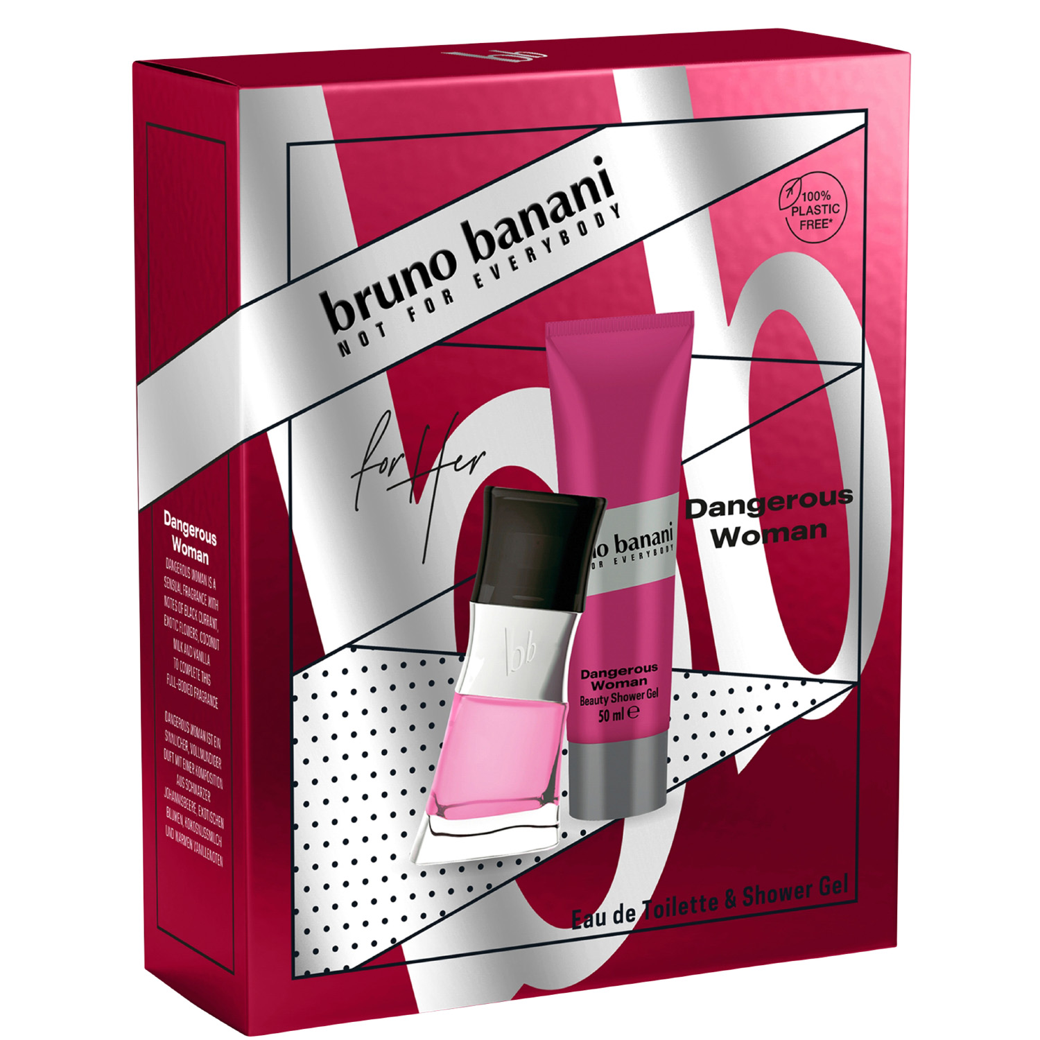 Bruno Banani Dangerous Woman Eau de Toilette 30ml & Shower Gel 50ml