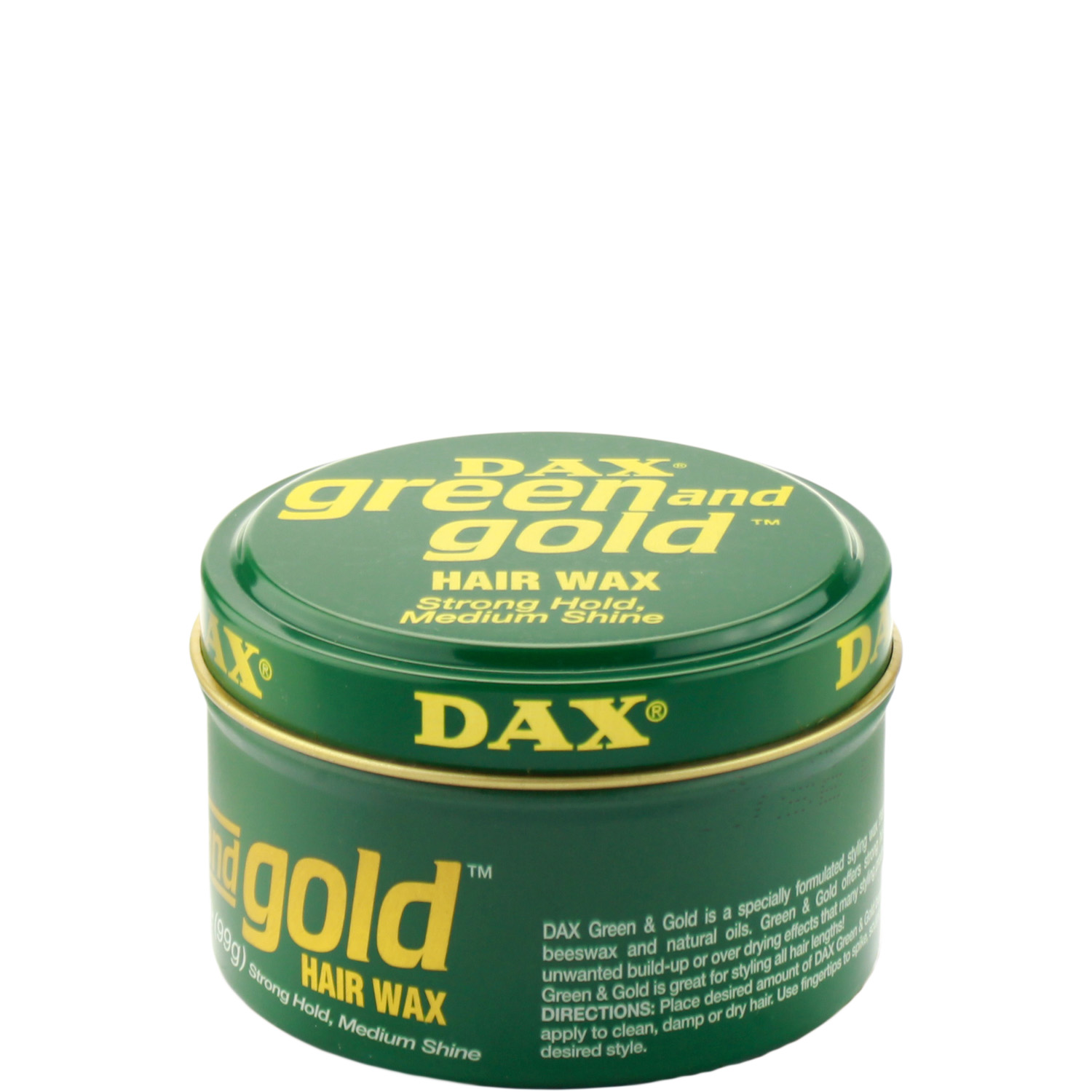 DAX Hair Wax Green & Gold 99g