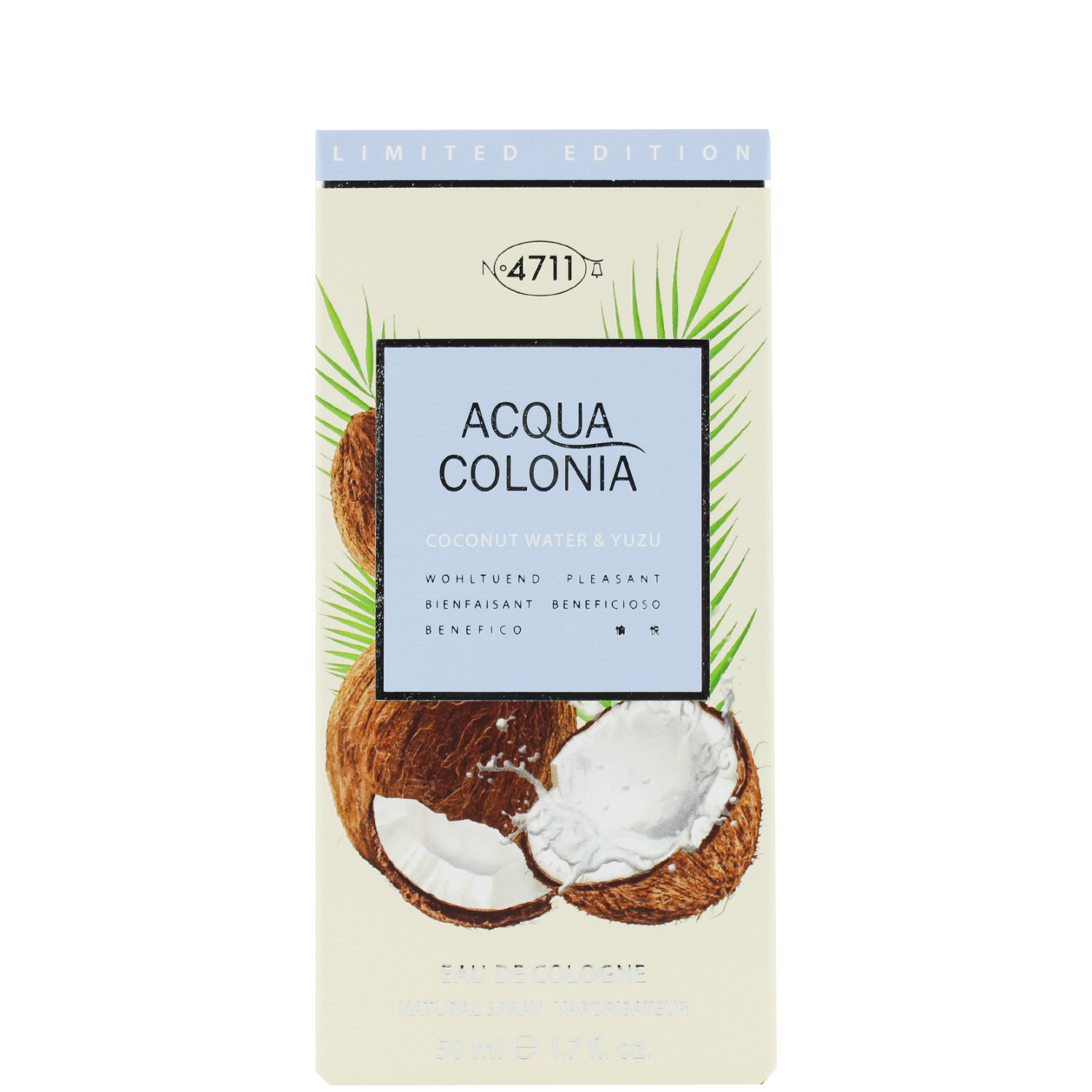4711 Acqua Colonia Coconut Water & Yuzu Eau de Cologne 50ml