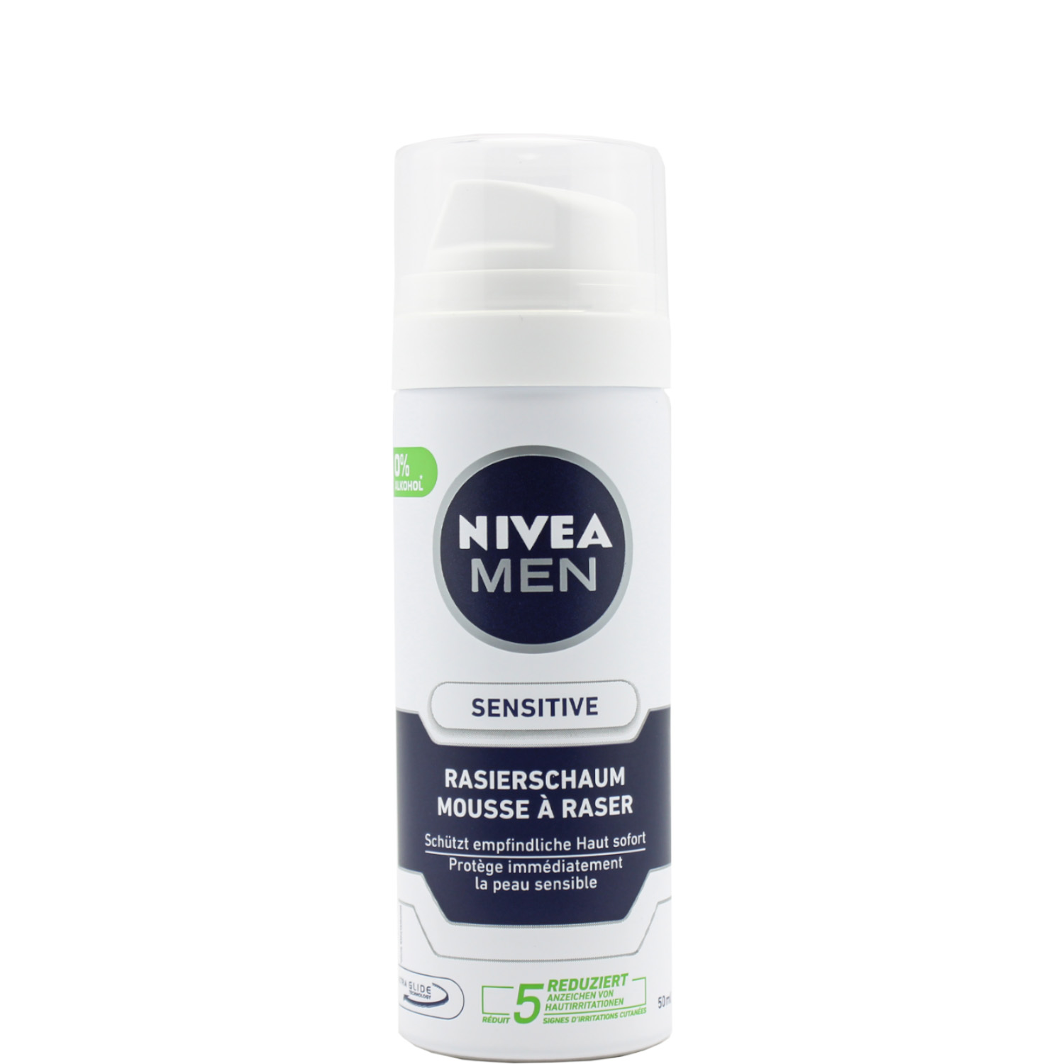 Nivea Men Sensitive Rasierschaum als Reisegröße 50ml