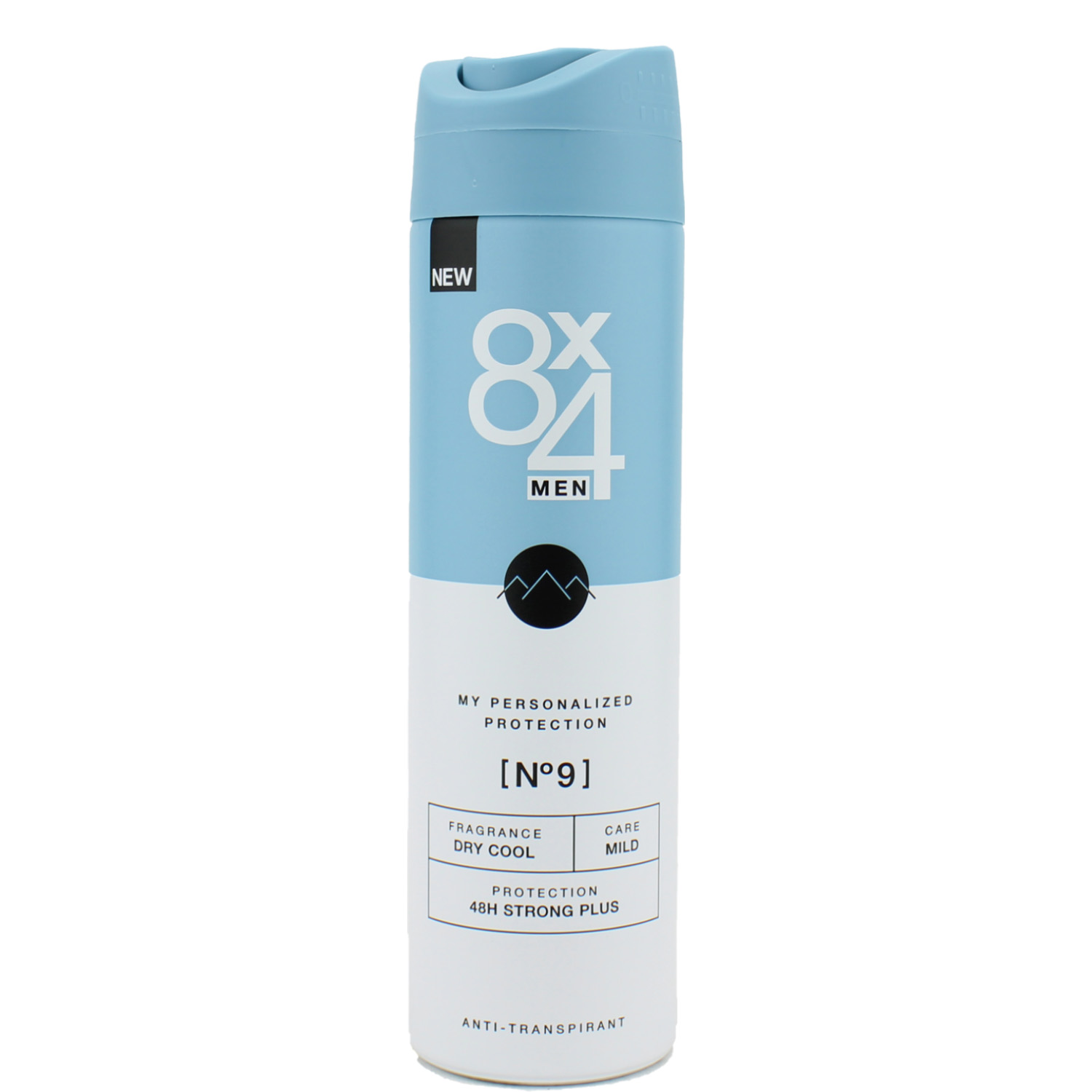 8x4 Men N°9 Dry Cool Deodorant Spray 150ml