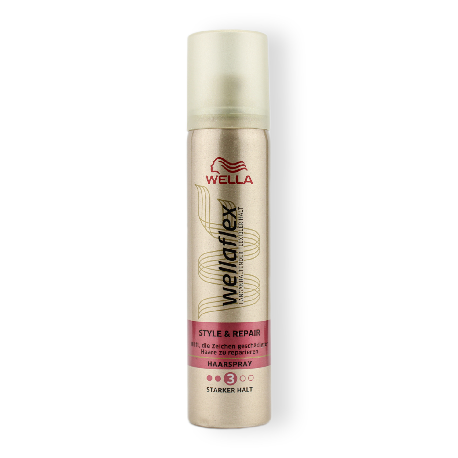 Wella Wellaflex Haarspray Style & Repair mit starkem Halt als Reisegröße 75ml 