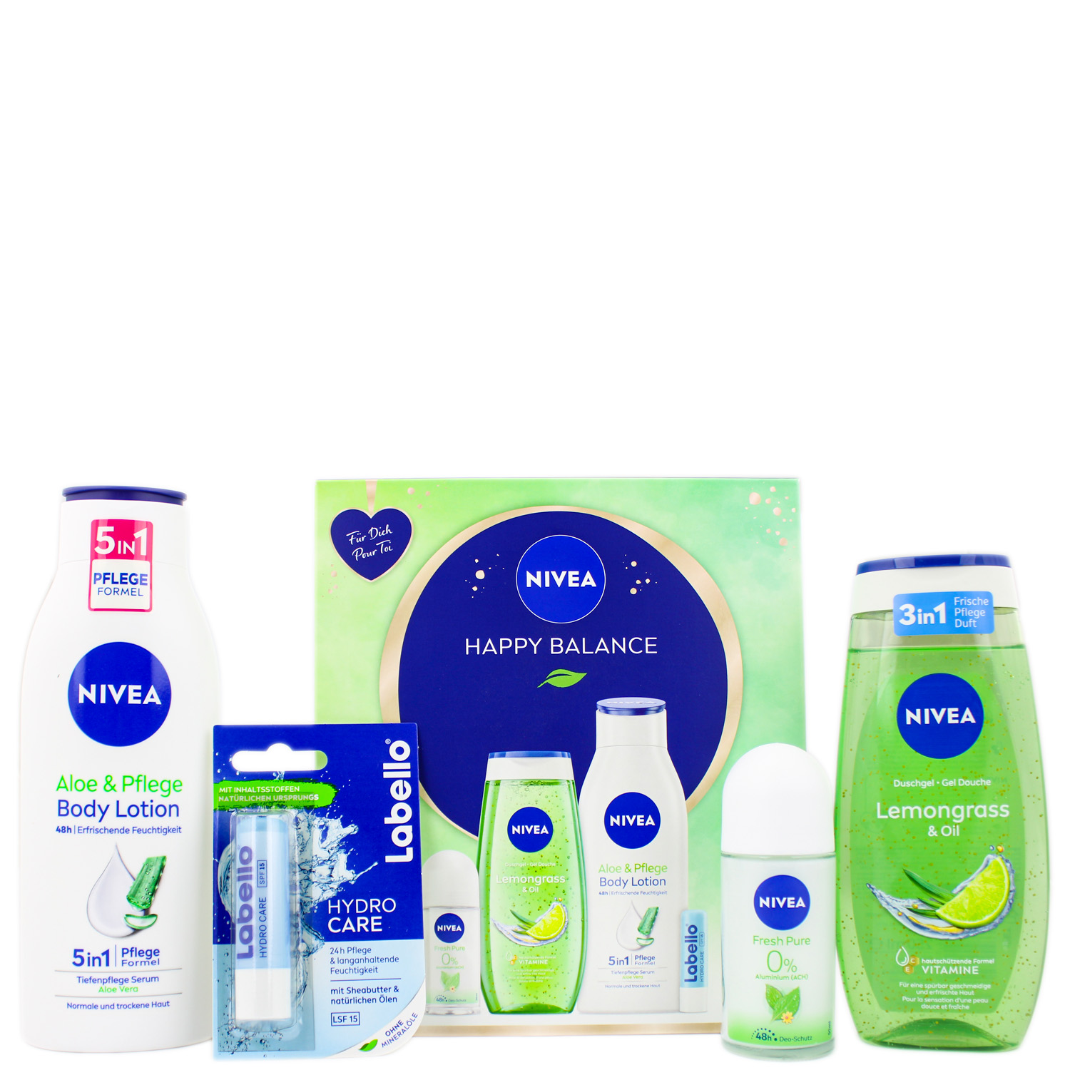 Nivea Happy Balance Set 4-teilig