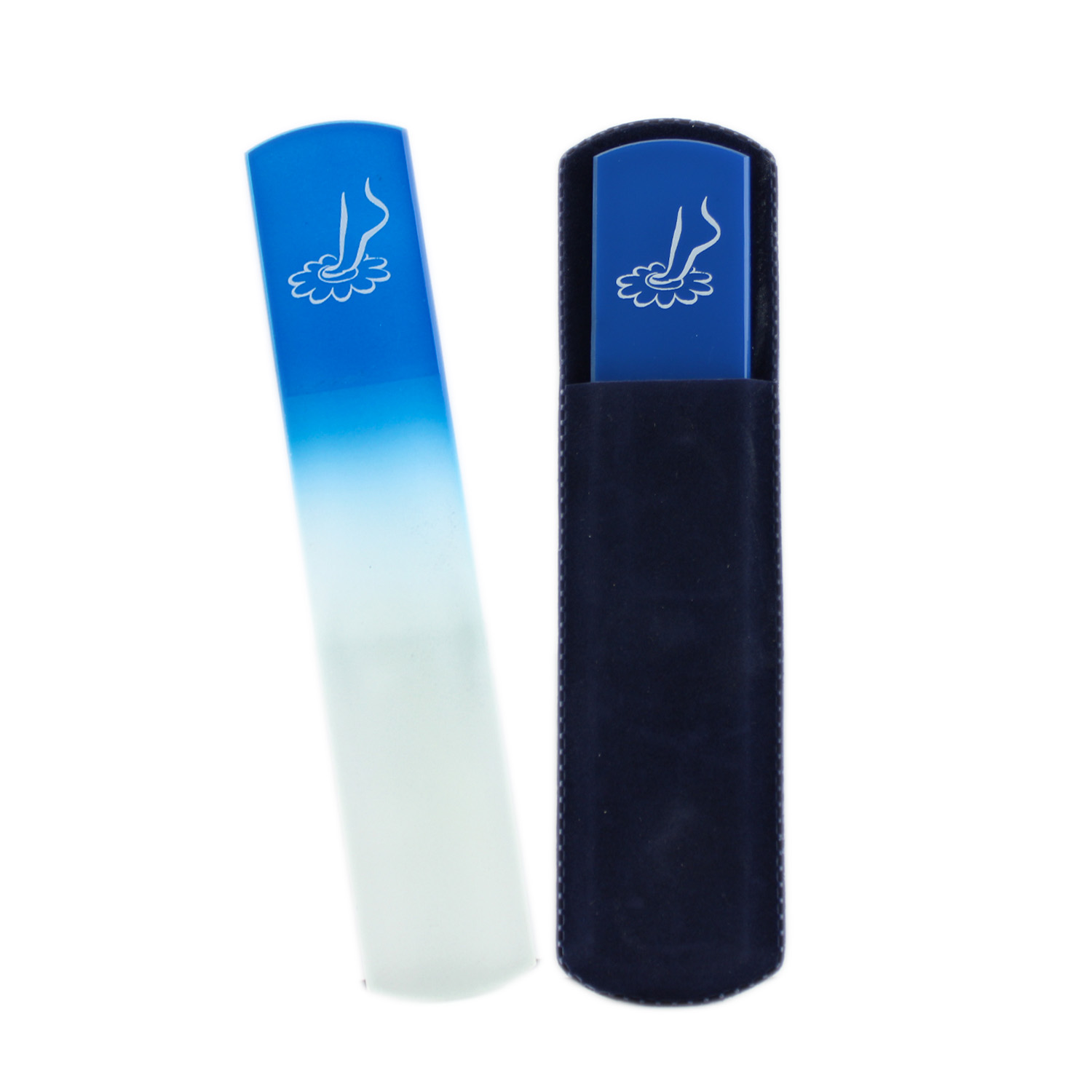 Hornhautfeile aus Glas 1er