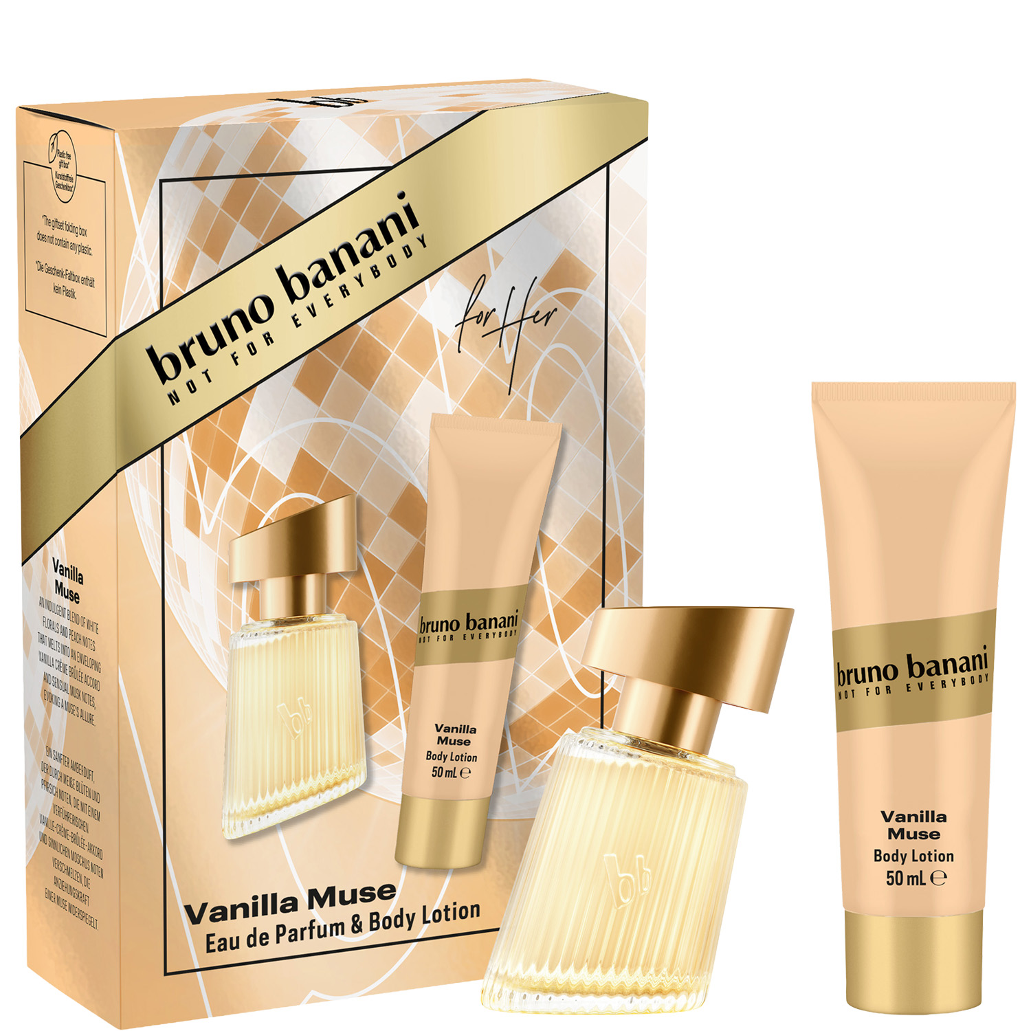 Bruno Banani Vanilla Muse Set Eau de Parfum 30ml & Body Lotion 50ml