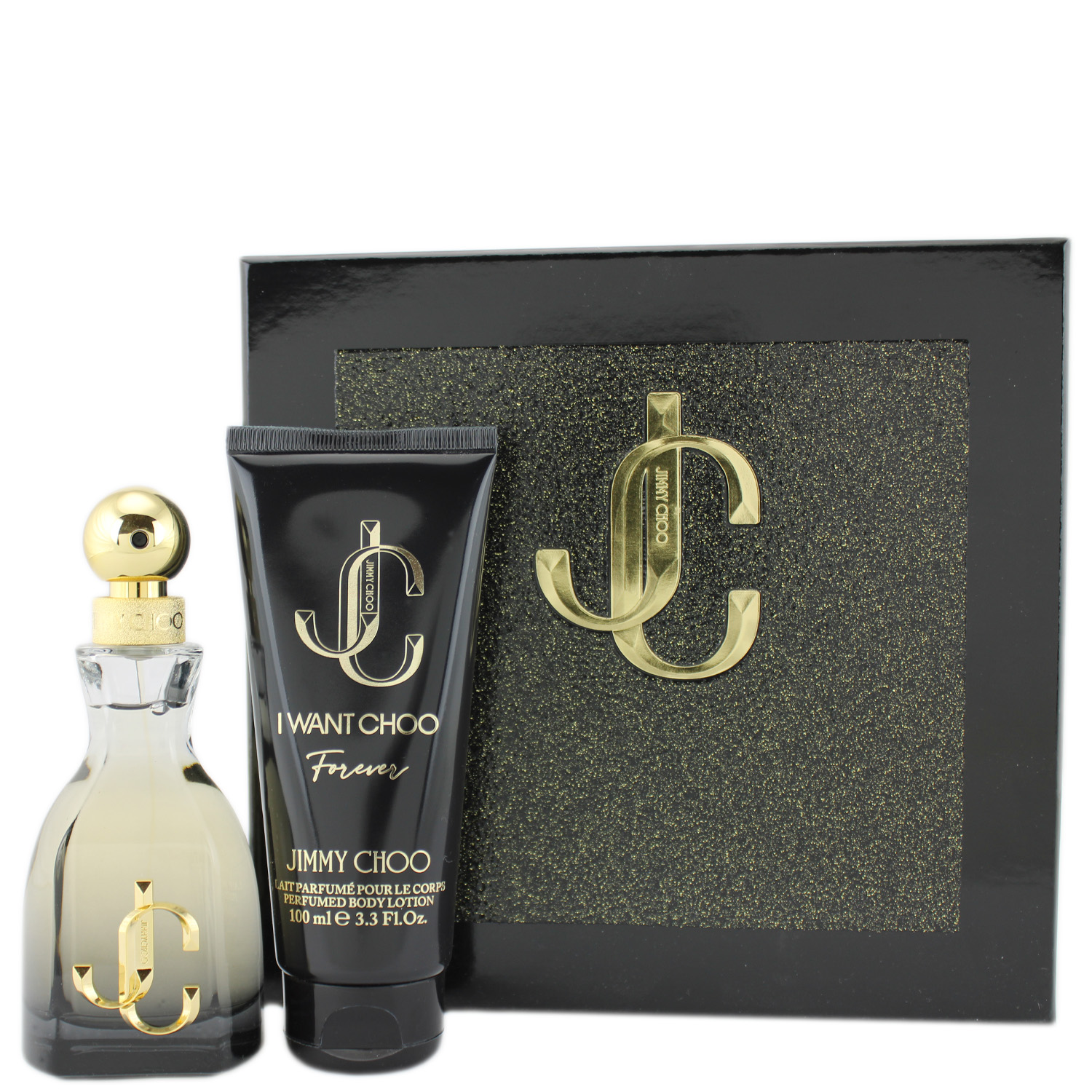 Jimmy Choo I Want Choo Forever Set Eau de Parfum 60ml & Body Lotion 100ml Jimmy Choo I Want Choo Forever Set Eau de Parfum 60ml & Body Lotion 100ml