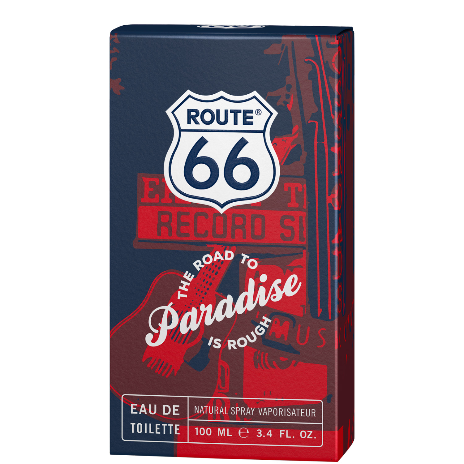 Route 66 The Road to Paradise is Rough Eau de Toilette 100ml