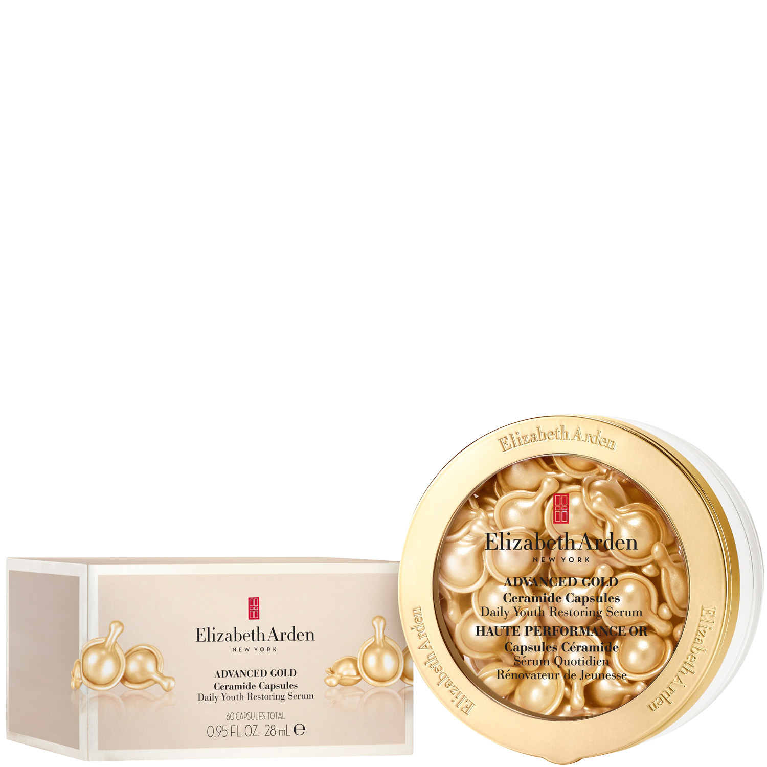 Elizabeth Arden Advanced Gold Ceramide Daily Youth Restoring Serum 60 Kapseln