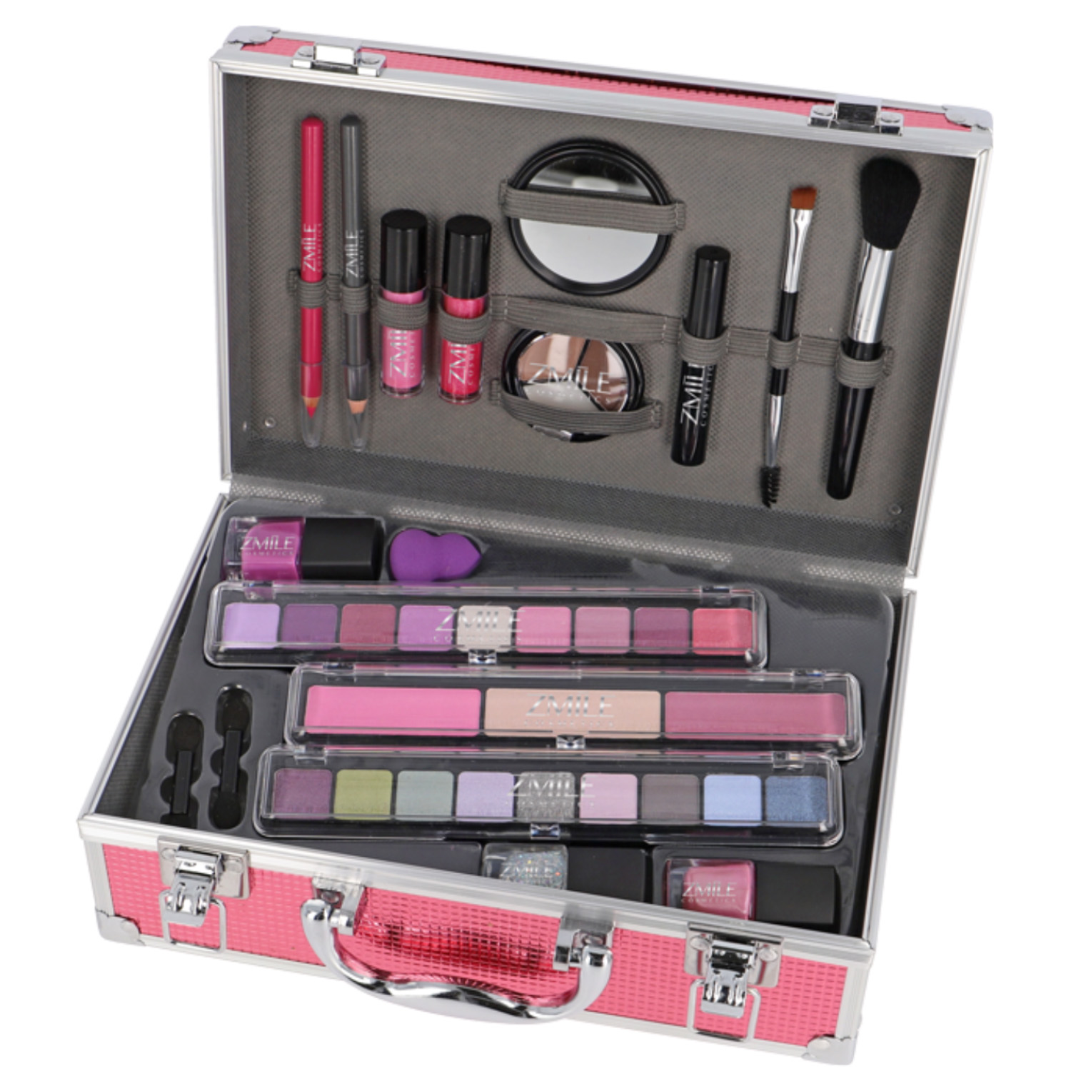 ZMILE Cosmetics Schminkkoffer "Merry Berry" Vegan 38-teilig ZMILE Cosmetics Schminkkoffer "Merry Berry" Vegan 38-teilig