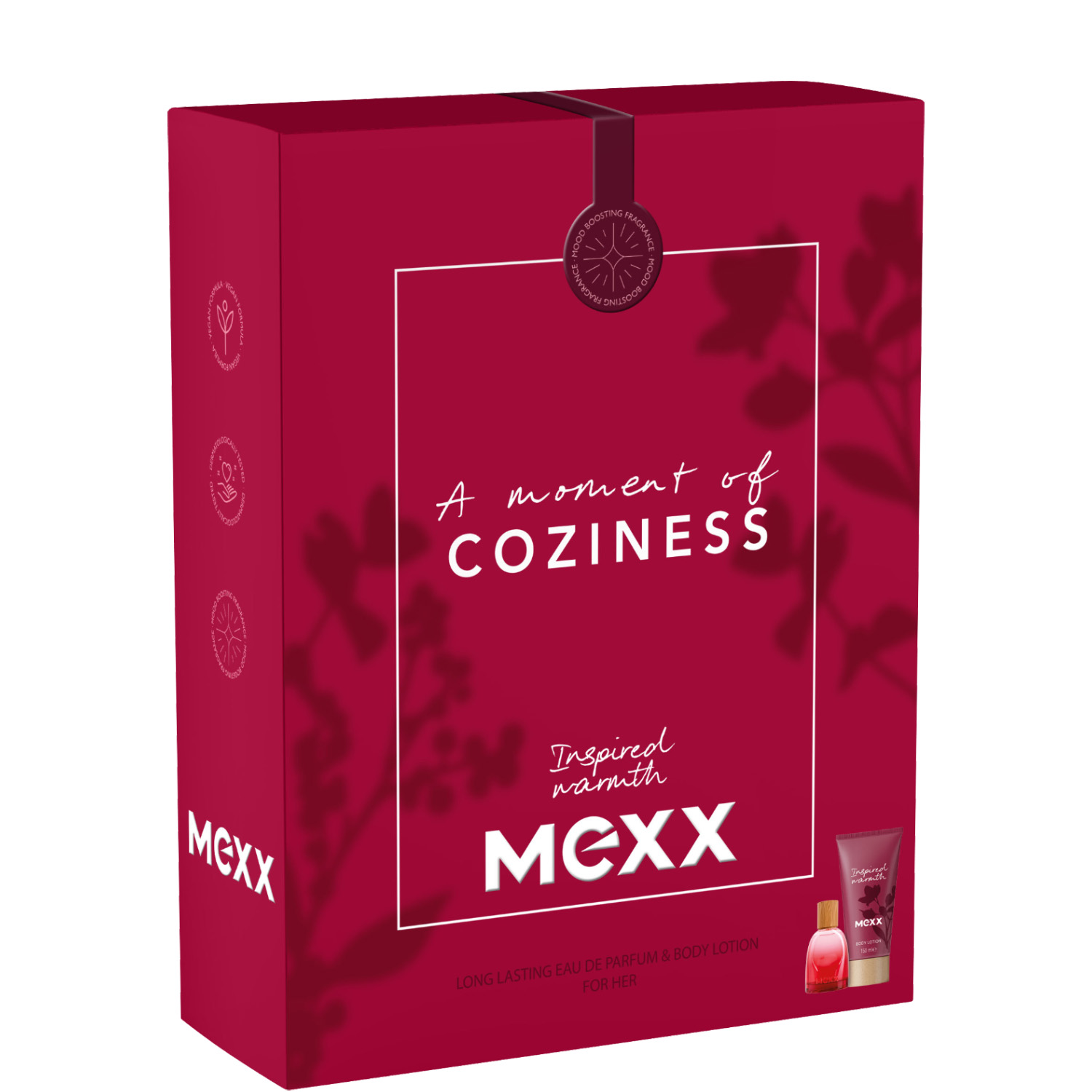 Mexx Inspired Warmth for Her Set Eau de Parfum 30ml & Body Lotion 150ml