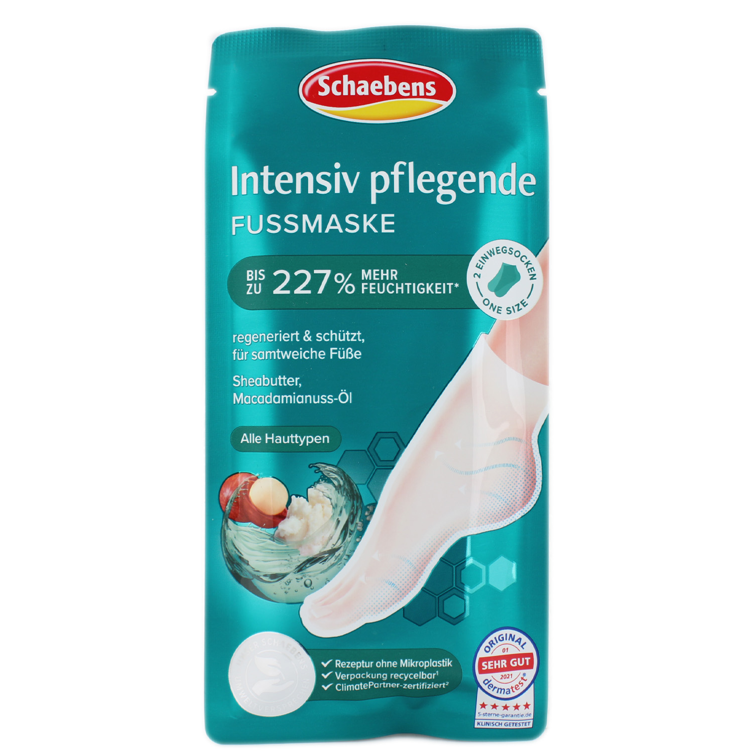 Schaebens Intensiv pflegende Fussmaske 1 Paar Schaebens Intensiv pflegende Fussmaske 1 Paar