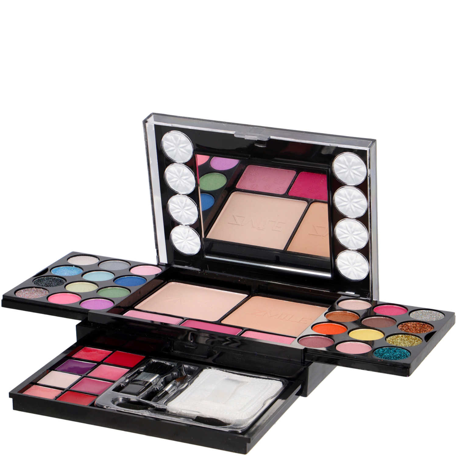ZMILE Cosmetics Schminkkassette "Diamonds" Vegan 42-teilig ZMILE Cosmetics Schminkkassette "Diamonds" Vegan 42-teilig