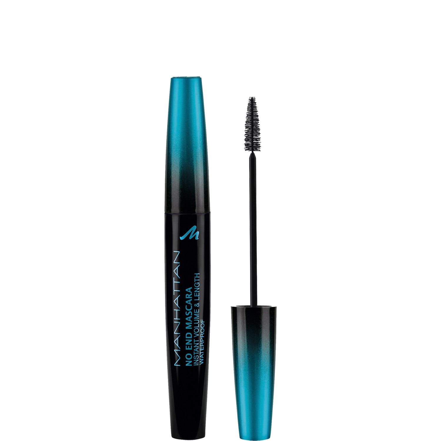 Manhattan No End Mascara Waterproof 1010N Black In 8ml