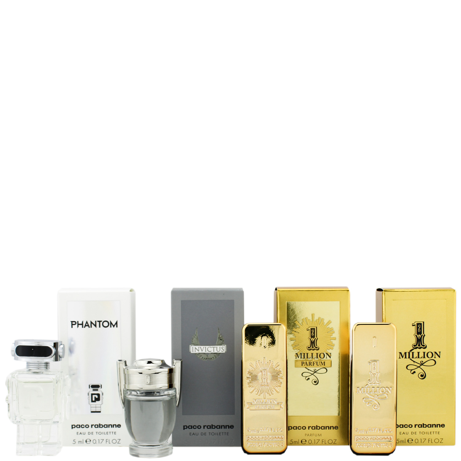 Paco Rabanne Miniatur Set for Men 4-teilig