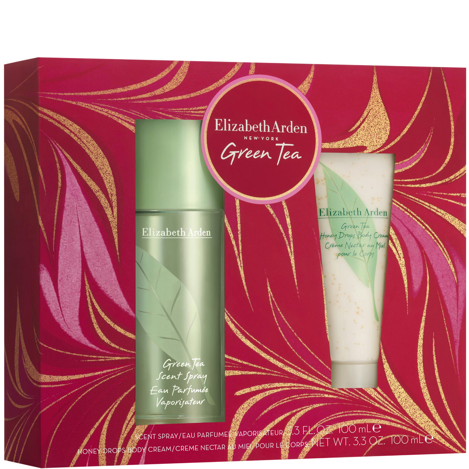 Elizabeth Arden Green Tea Set Eau de Parfum 100ml & Honey Drops Body Cream 100ml