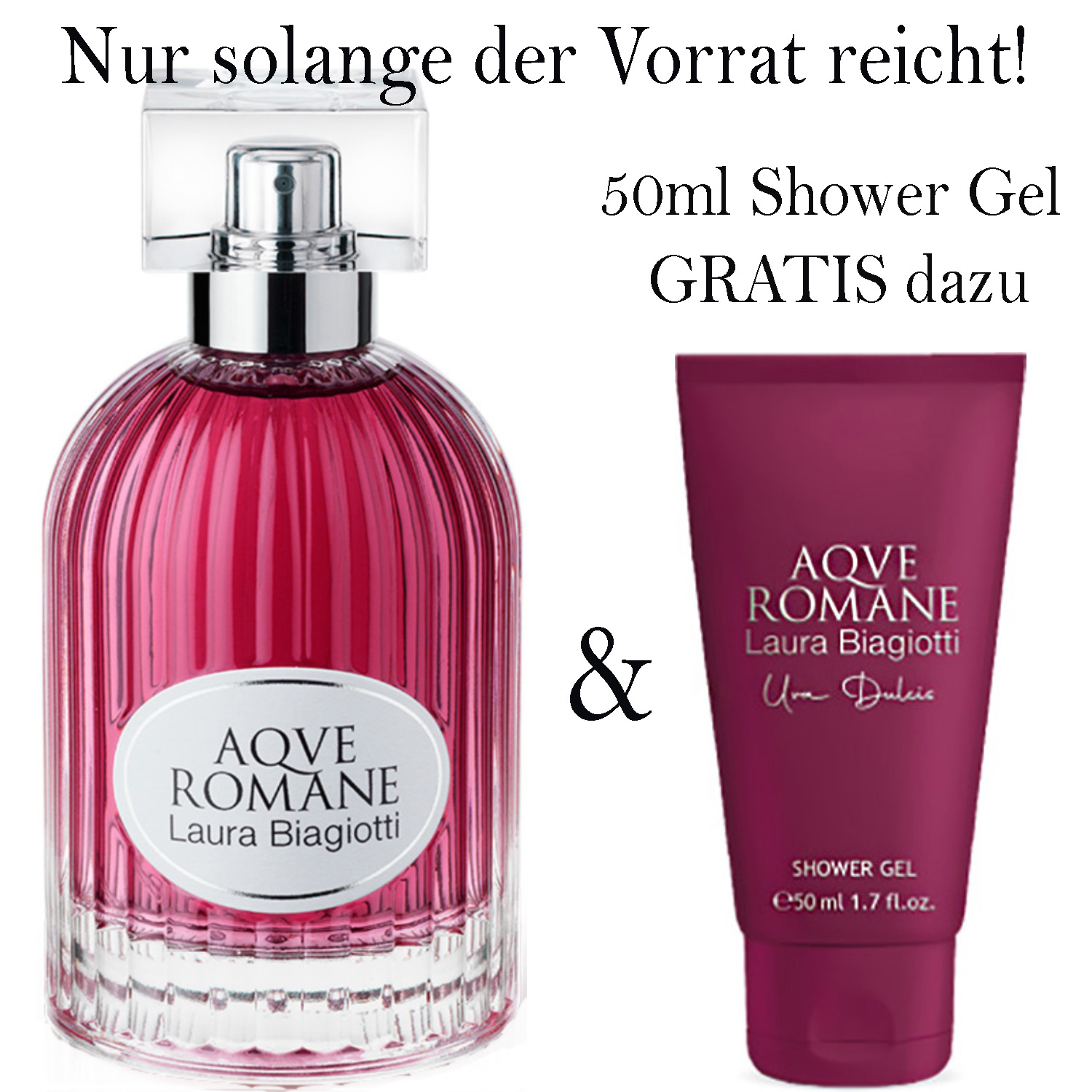 Laura Biagiotti Aqve Romane Uva Dulcis Eau de Toilette 100ml