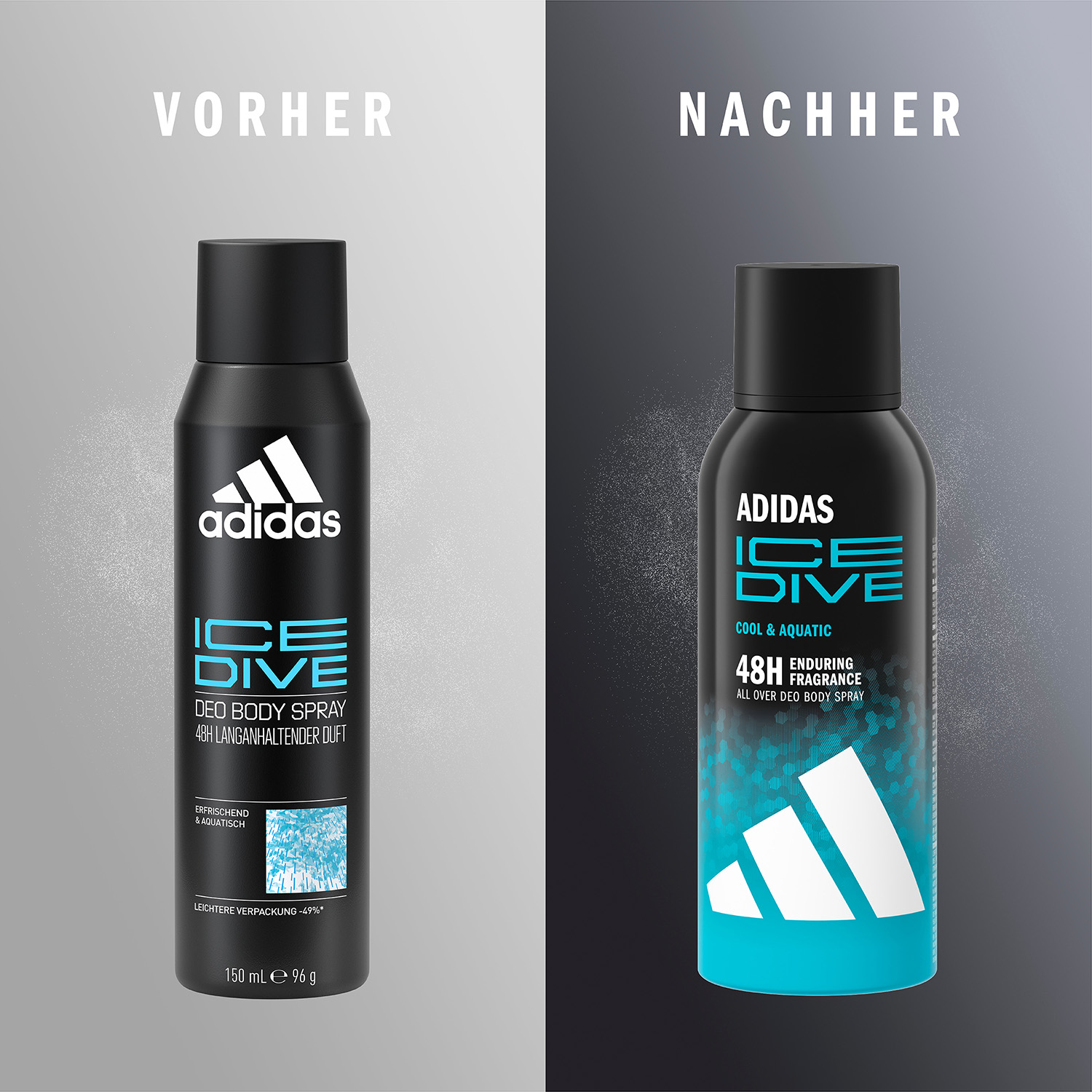 Adidas Ice Dive 48h Deodorant Bodyspray 150ml
