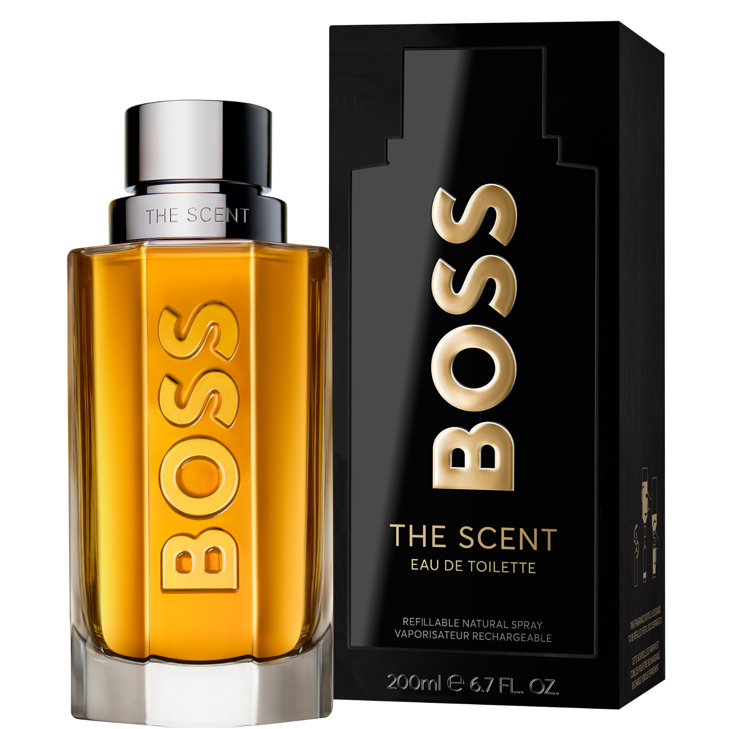 Hugo Boss The Scent Eau de Toilette Refillable 200ml