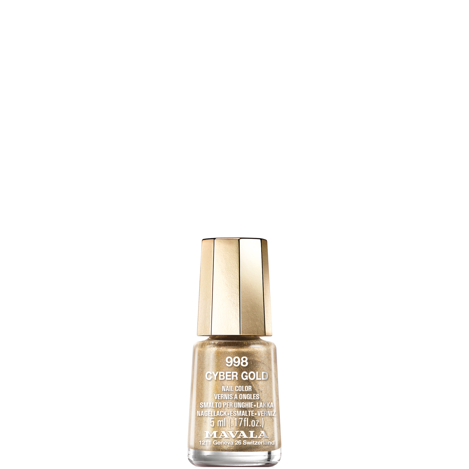 Mavala Nagellack Cyber Gold Nr. 998 5ml Mavala Nagellack Cyber Gold Nr. 998 5ml