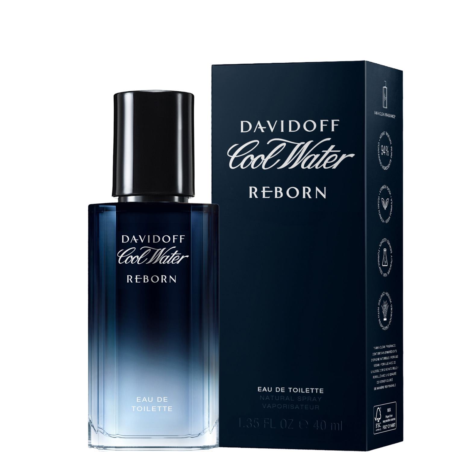 Davidoff Cool Water Reborn Eau de Toilette 40ml