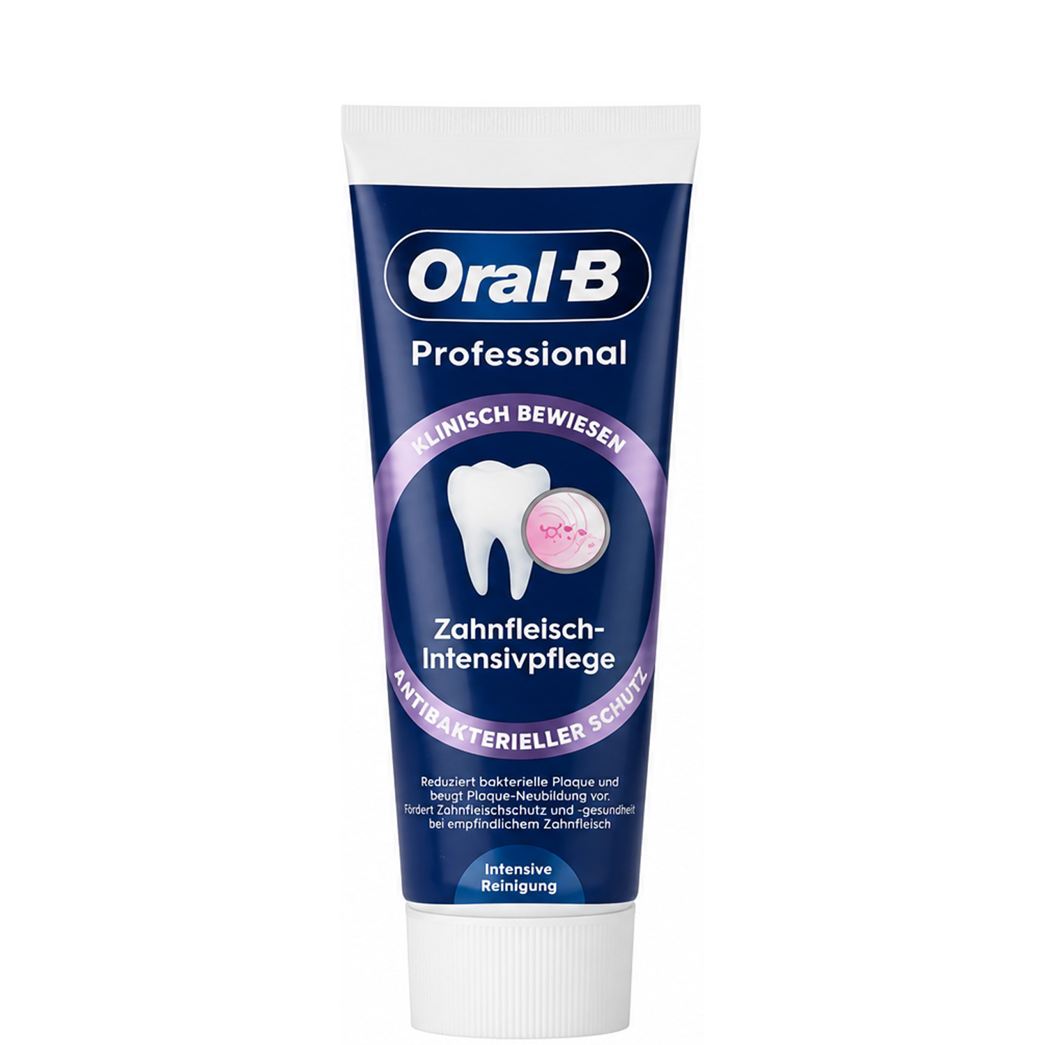 Oral-B Professional Plaque Zahnfleisch-Intensivpflege Antibakterielle Zahncreme 75 ml