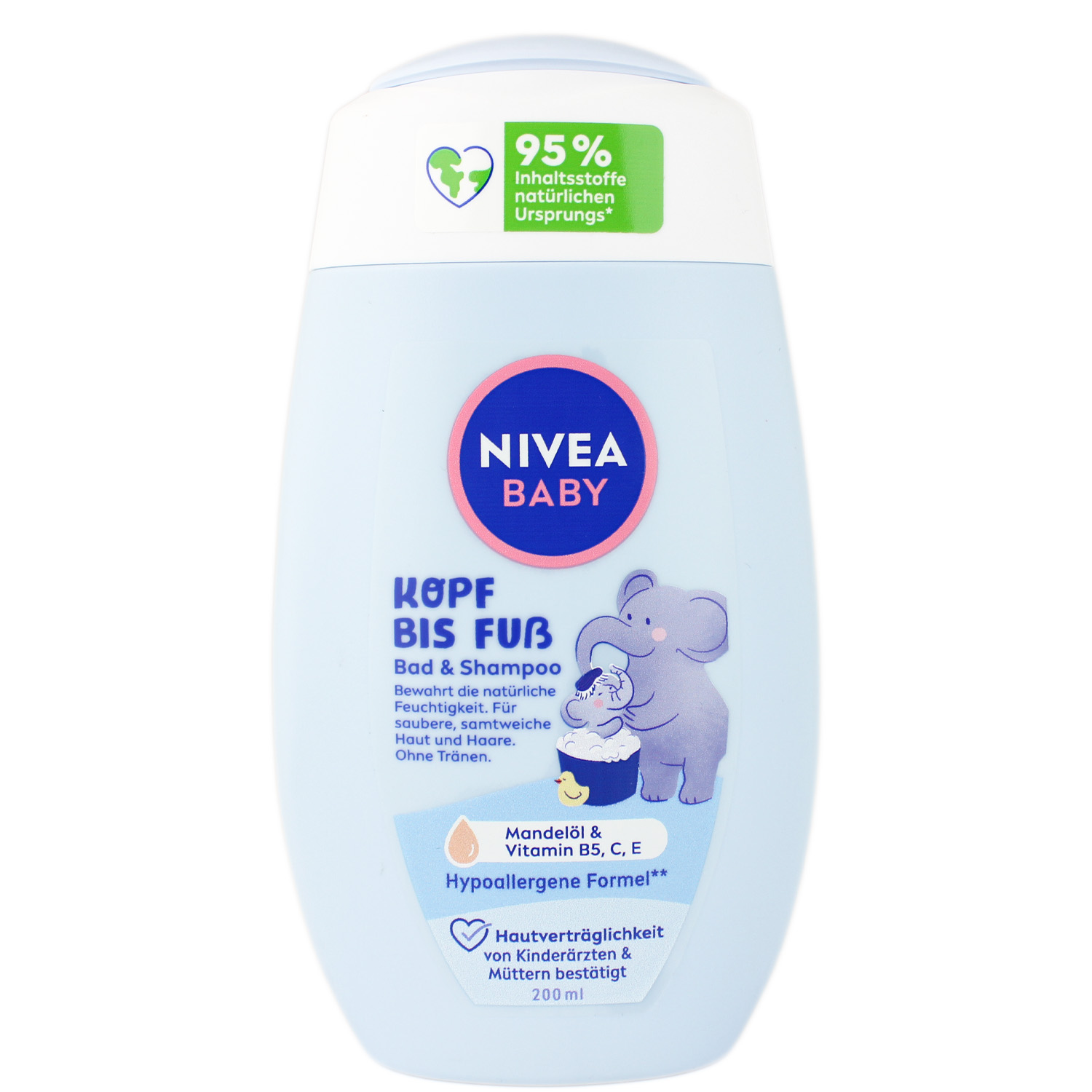 Nivea Baby Kopf bis Fuß Bad & Shampoo 200ml