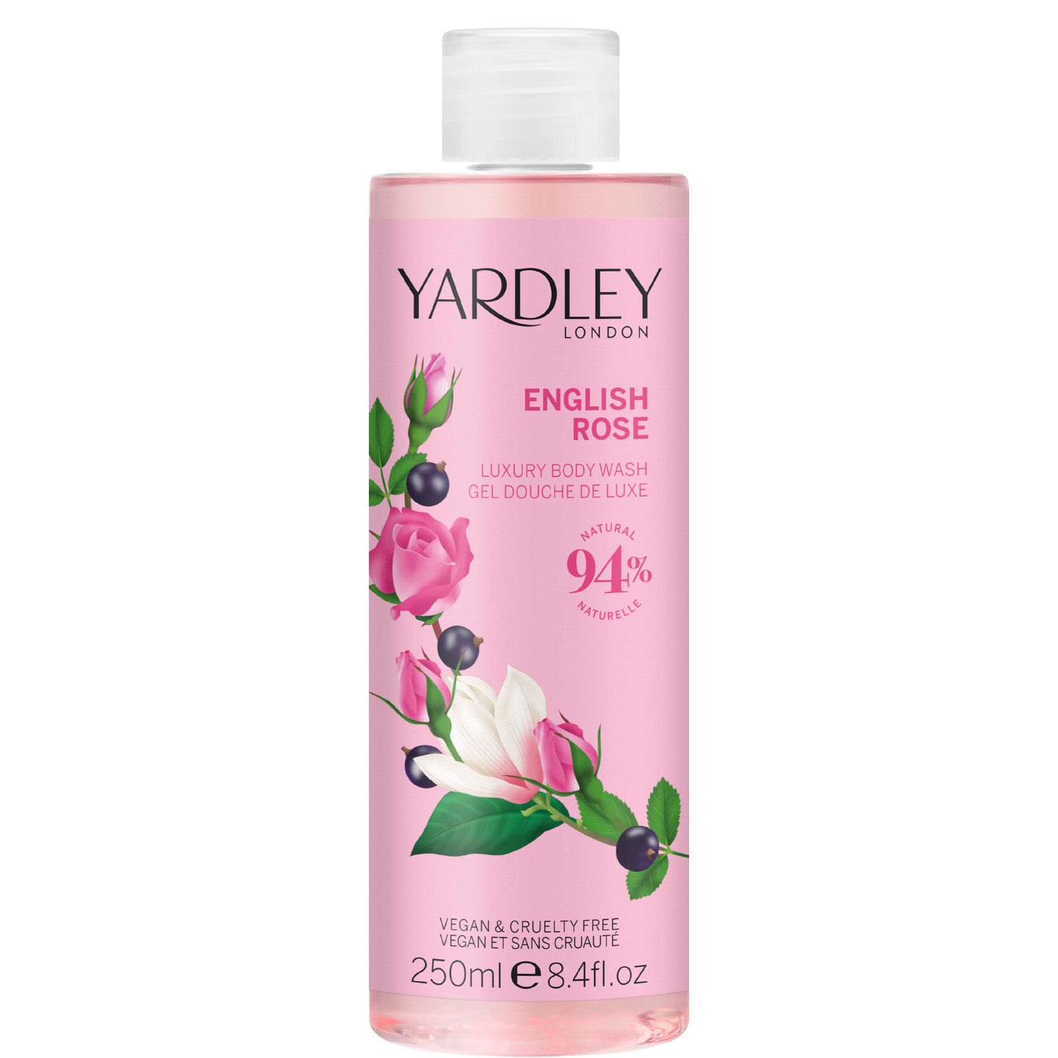 Yardley English Rose Shower Gel 250ml