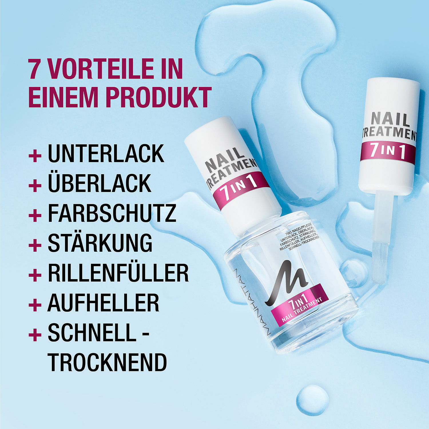 Manhattan Nail Treatment 7in1 Multi Benefit 12ml