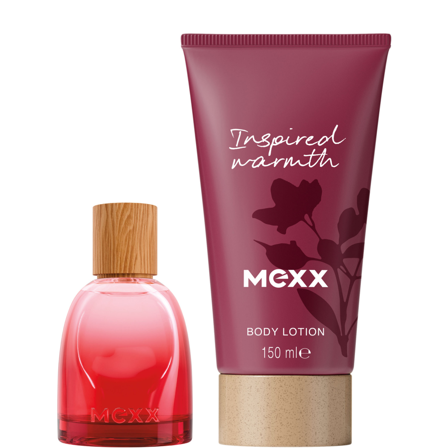 Mexx Inspired Warmth for Her Set Eau de Parfum 30ml & Body Lotion 150ml