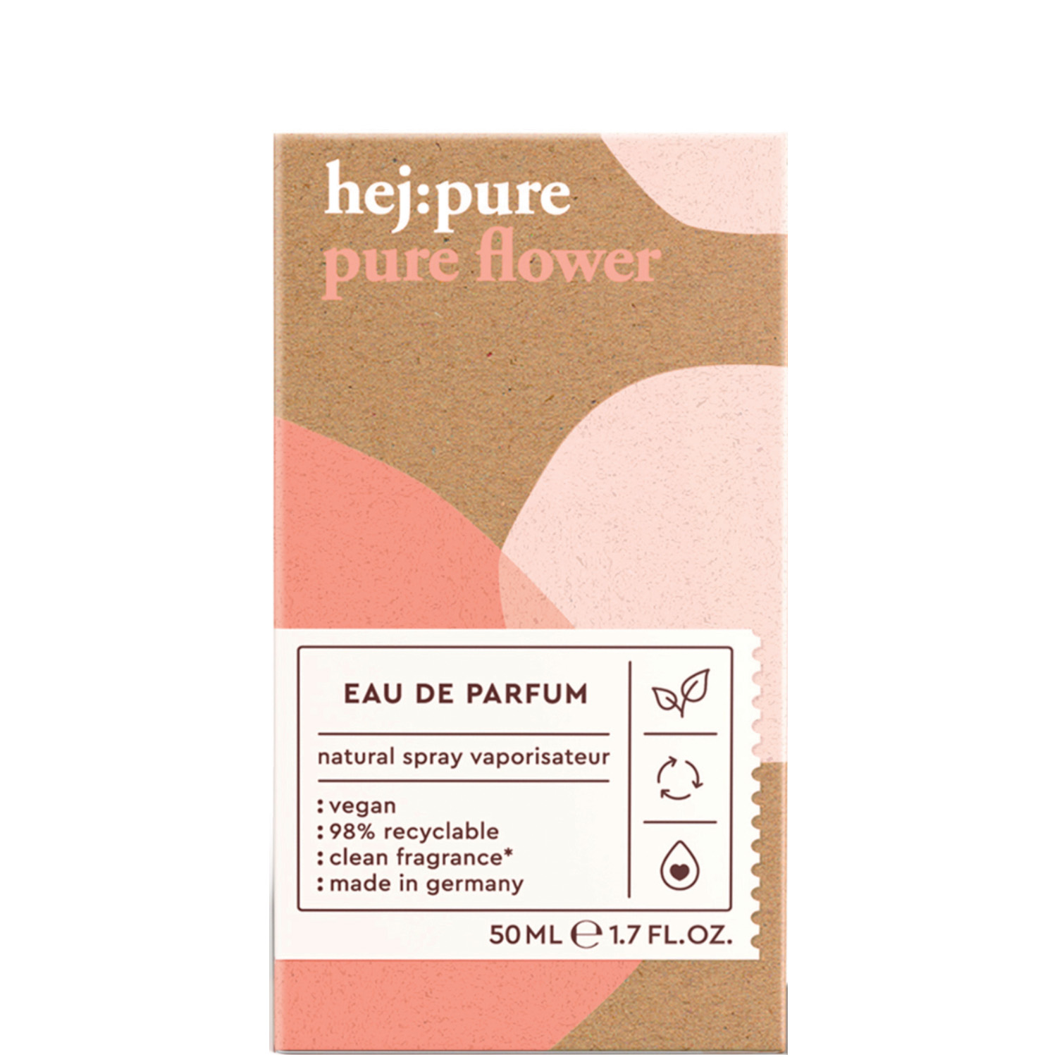 hej:pure Pure Flower Eau de Parfum 50ml