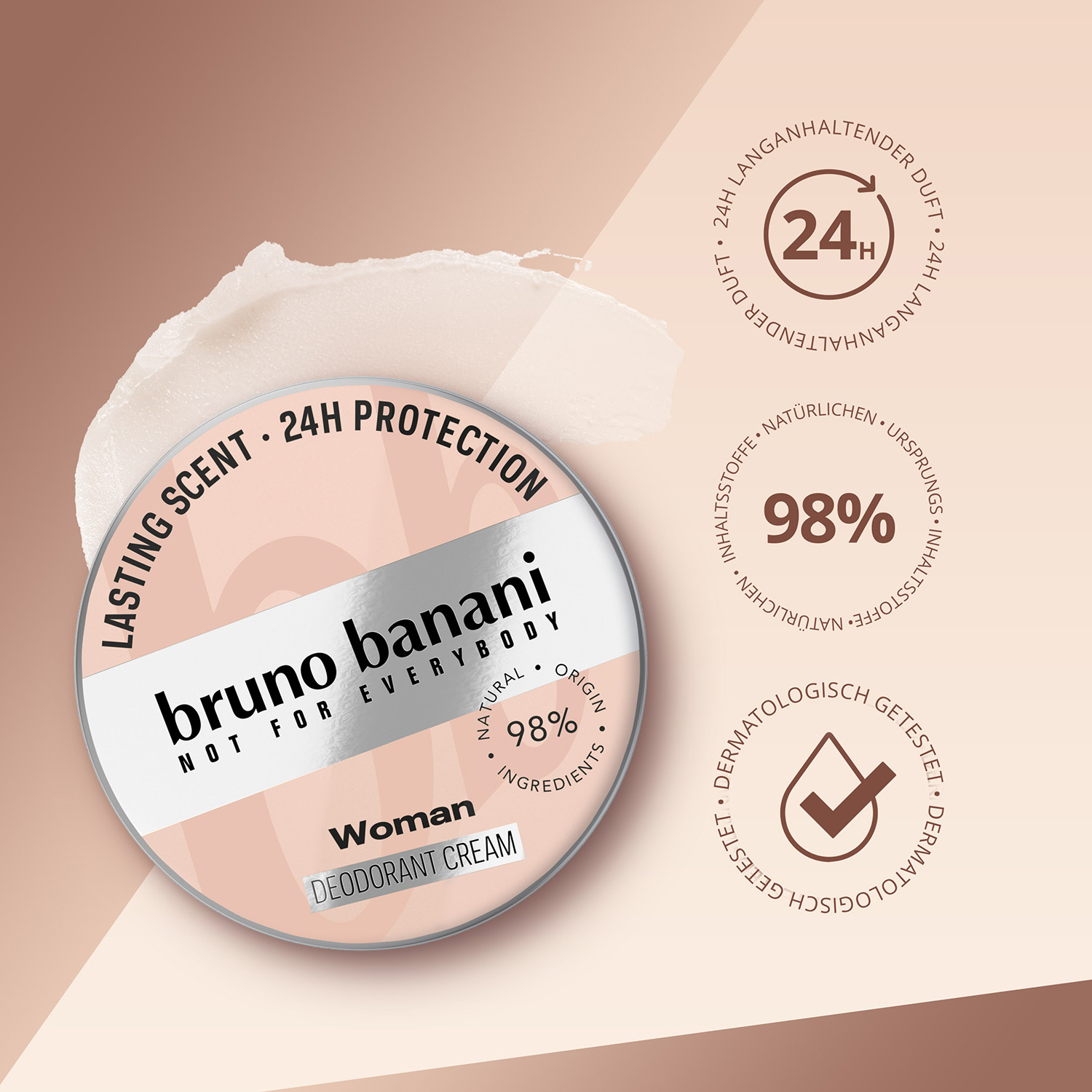 Bruno Banani Woman Deodorant Creme 40ml