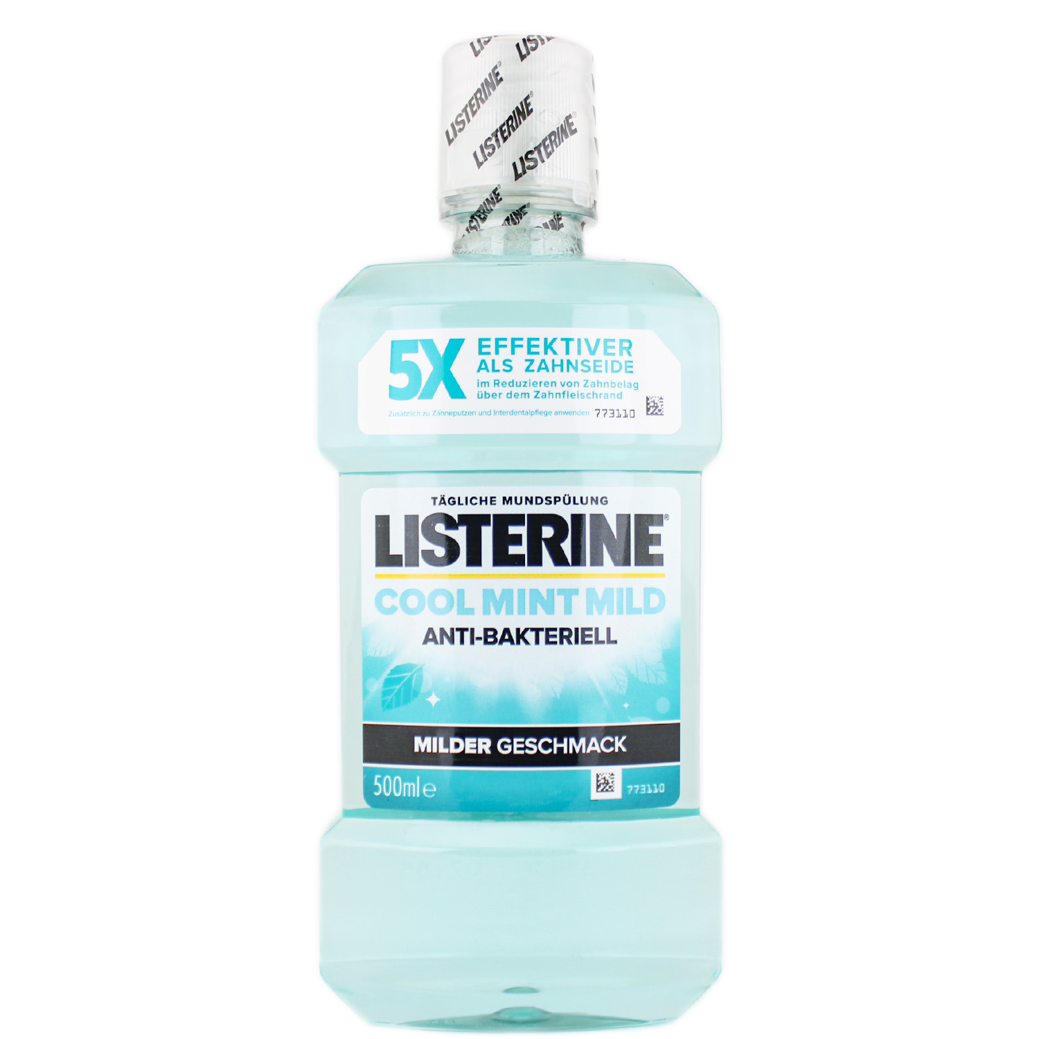 Listerine Cool Mint Mundspülung Milder Geschmack 500ml