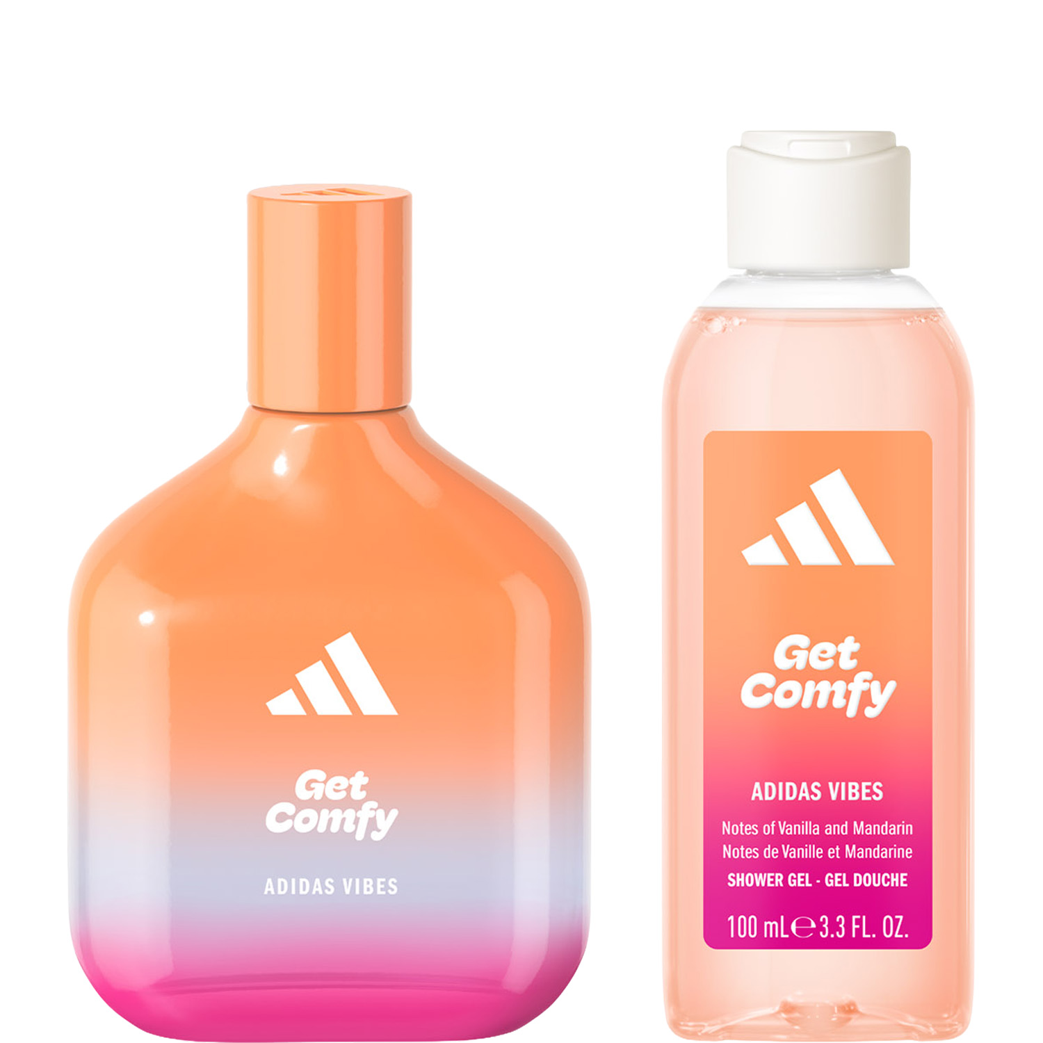 Adidas Vibes Get Comfy Set Eau de Parfum 100ml & Shower Gel 100ml