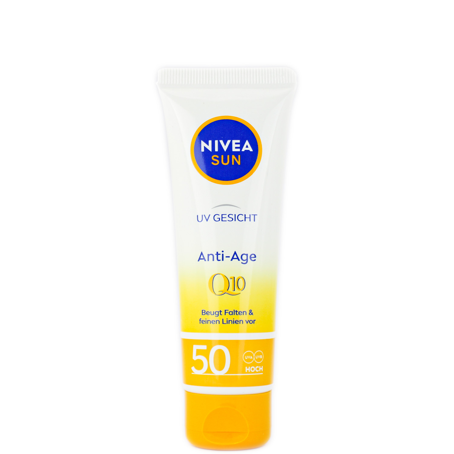 Nivea Sun UV Gesicht Q10 Anti-Age Sonnenschutz mit LSF50 50ml Nivea Sun UV Gesicht Q10 Anti-Age Sonnenschutz mit LSF50 50ml