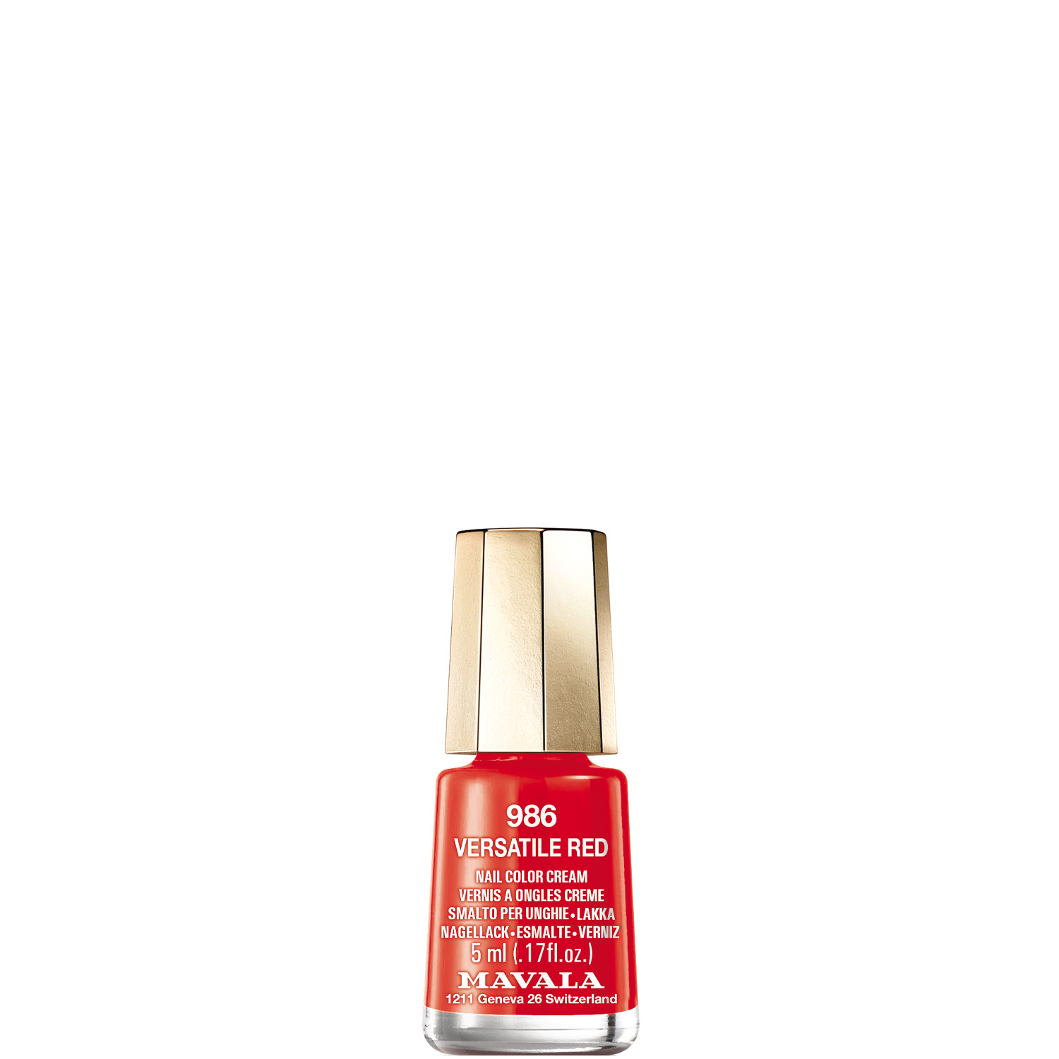 Mavala Nagellack Versatile Red Nr. 986  5ml