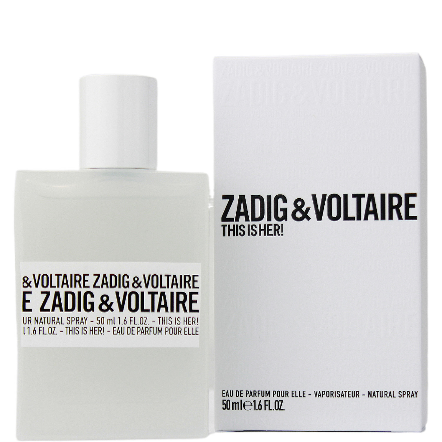 Zadig & Voltaire This is Her! Eau de Parfum 50ml